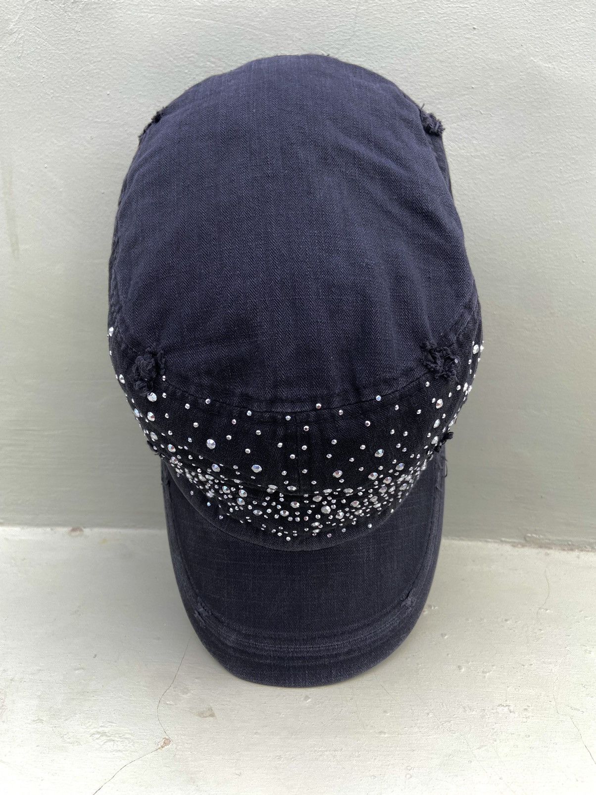 If Six Was Nine 2000s patrol hat studded with sparkling zircons Size ONE SIZE - 6 Thumbnail