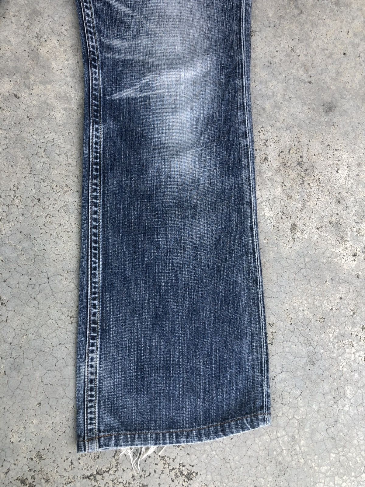 If Six Was Nine Y2k Levis Flared Jeans Bootcut 507 Distressed Jeans Size US 32 / EU 48 - 7 Thumbnail