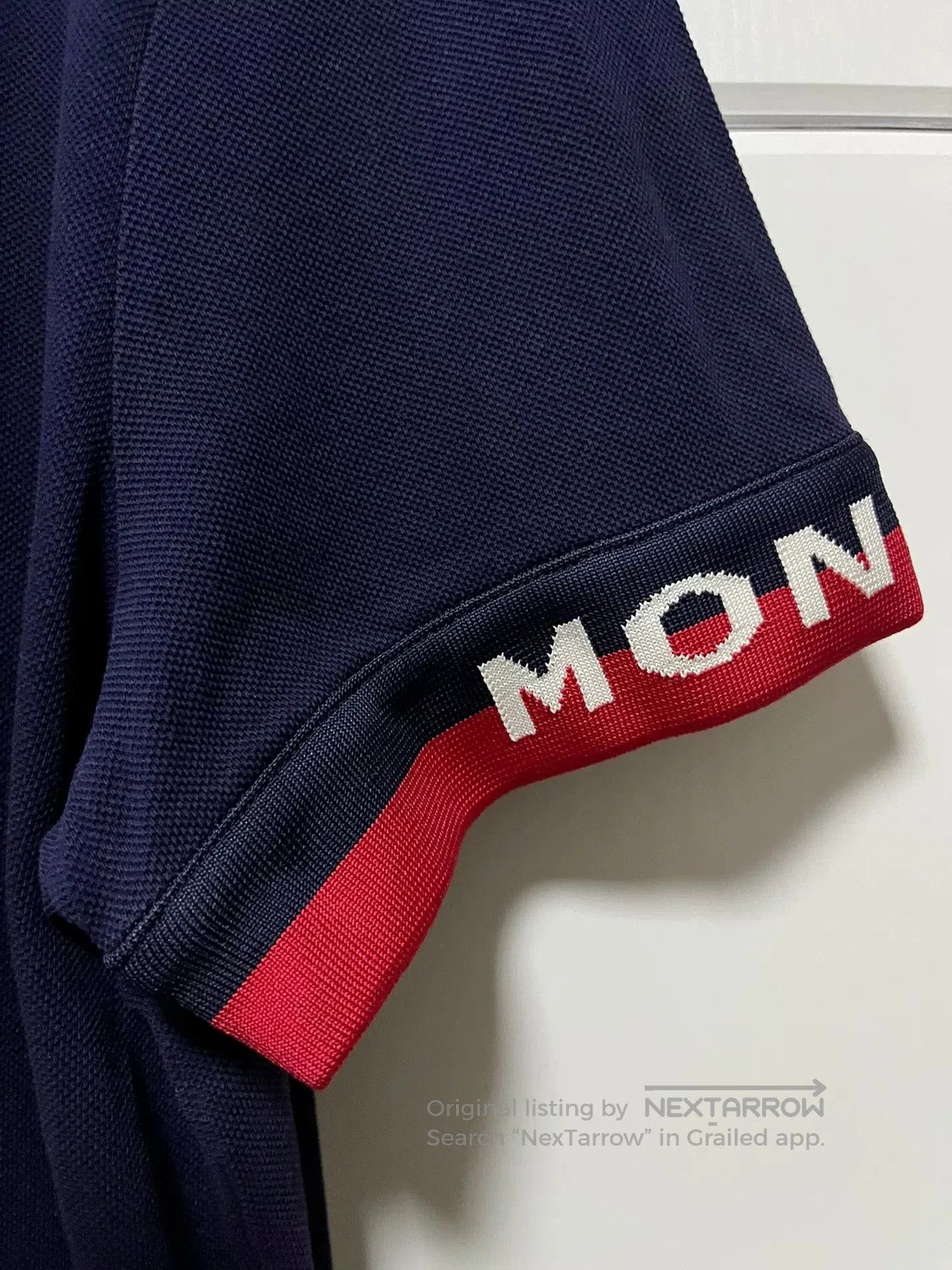 Moncler Moncler Men's Logo Polo Shirt. Size US XL / EU 56 / 4 - 4 Thumbnail