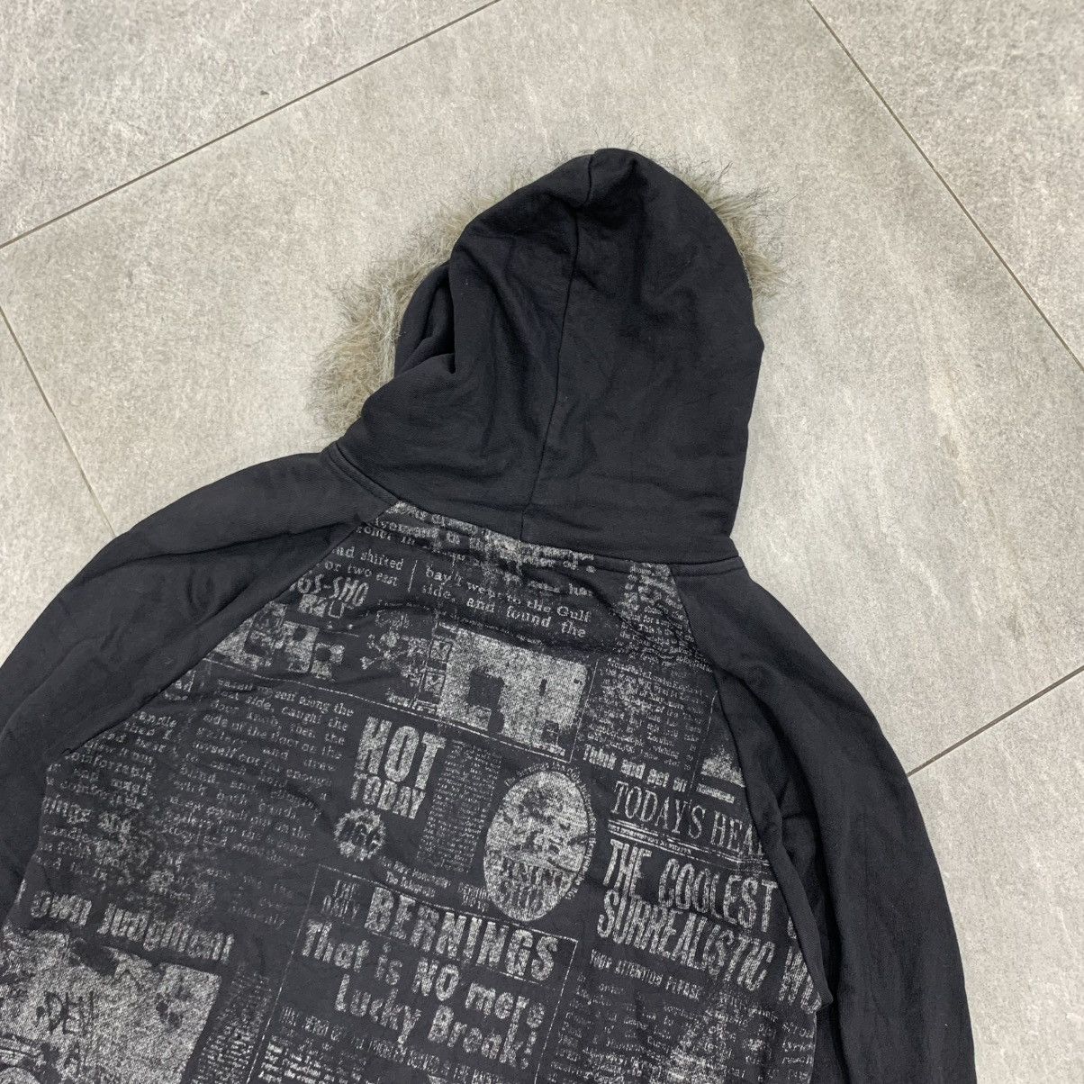 BERNINGS SHO Berning Sho Poem Fur Hoodie Size US M / EU 48-50 / 2 - 4 Thumbnail