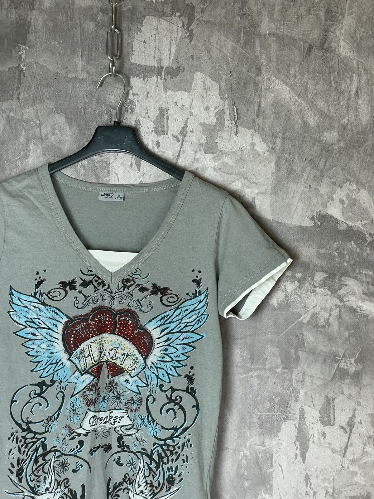 Ed Hardy Vintage Y2K Ed Hardy Style Japanese Tank Top Streetwear Size M / US 6-8 / IT 42-44 - 4 Thumbnail