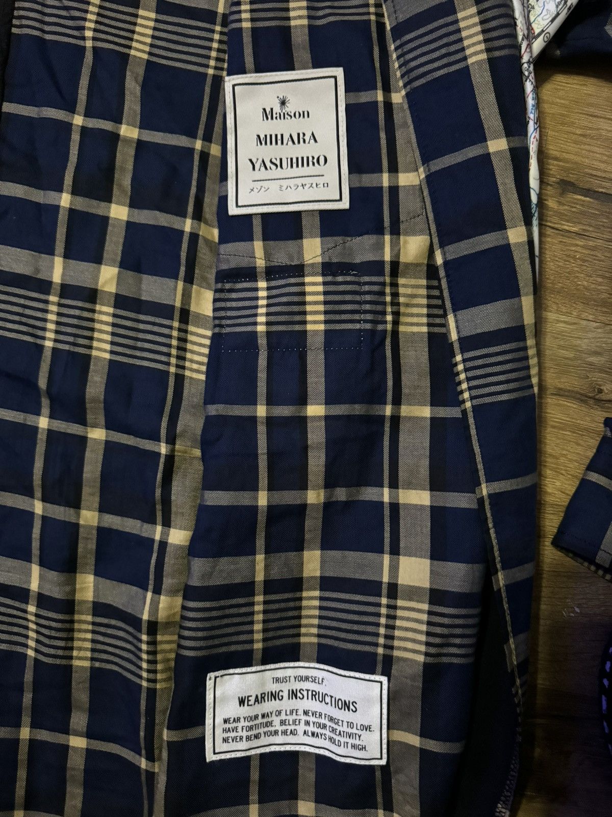 Maison MIHARA YASUHIRO Maison Mihara Patchwok Map Shirt Size US M / EU 48-50 / 2 - 7 Thumbnail