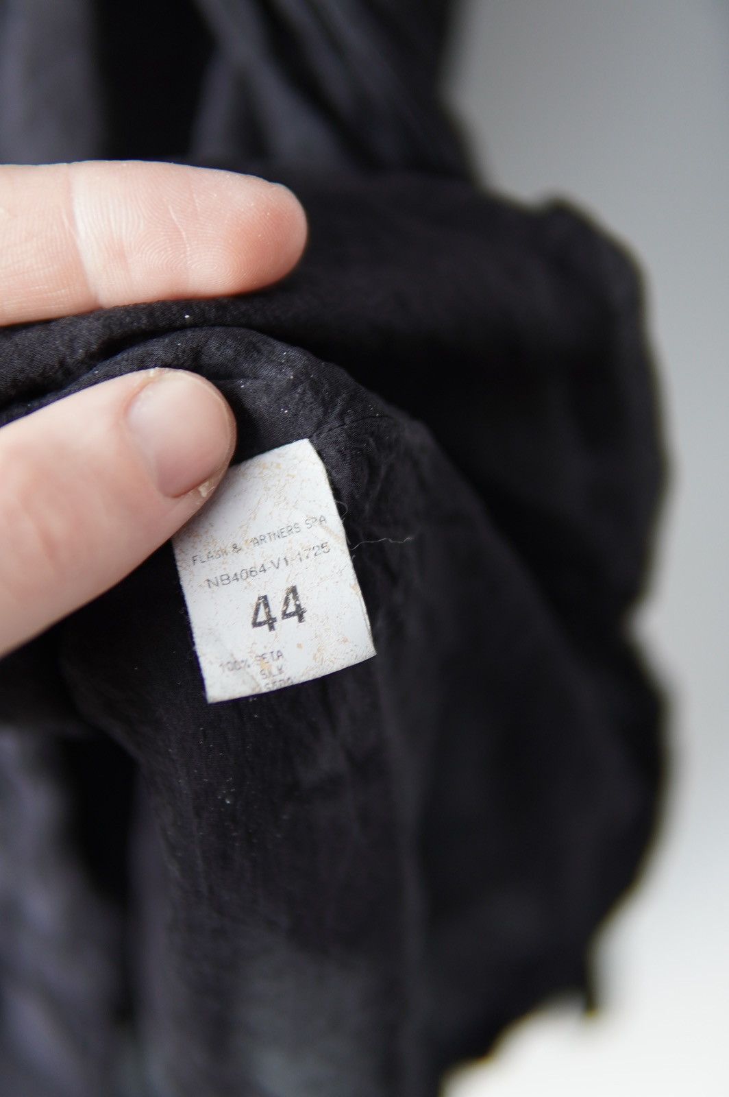 Rick Owens Vintage Silk Avant Garde Top Size L / US 10 / IT 46 - 7 Thumbnail