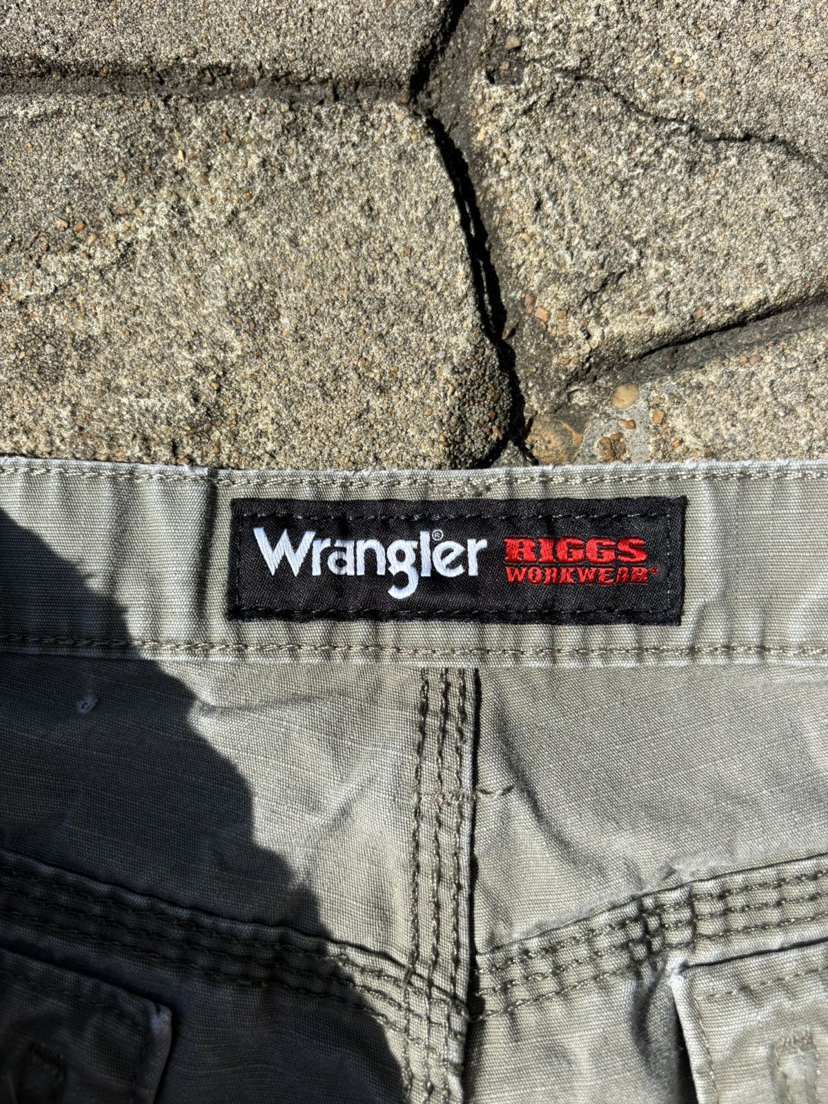 Vintage × Wrangler Y2K Wrangler Riggs Carhartt Style Workwear Pants Size US 34 / EU 50 - 7 Thumbnail