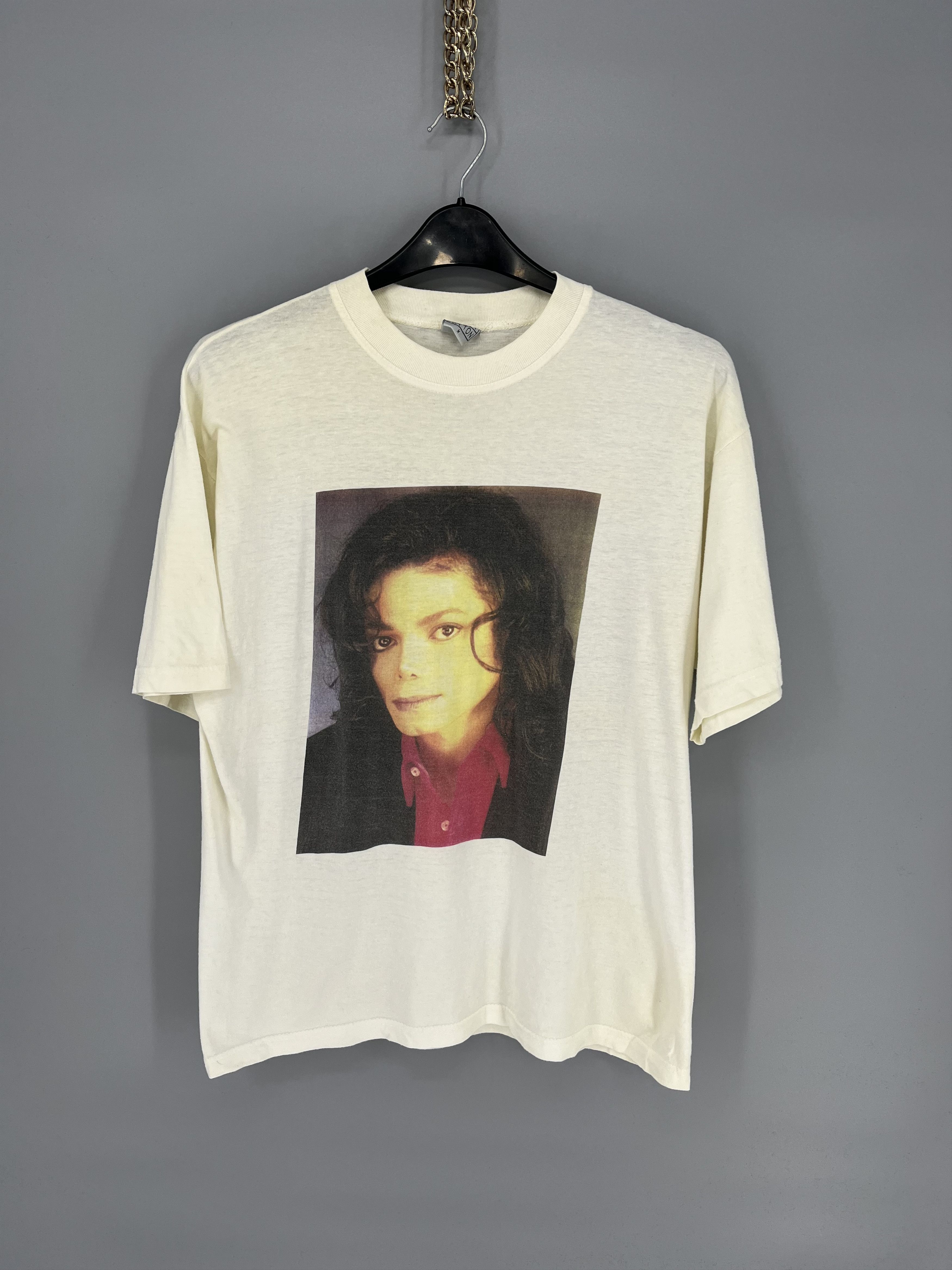 Band Tees Vintage 90s Michael Jackson T-Shirt Size US M / EU 48-50 / 2 - 1 Thumbnail