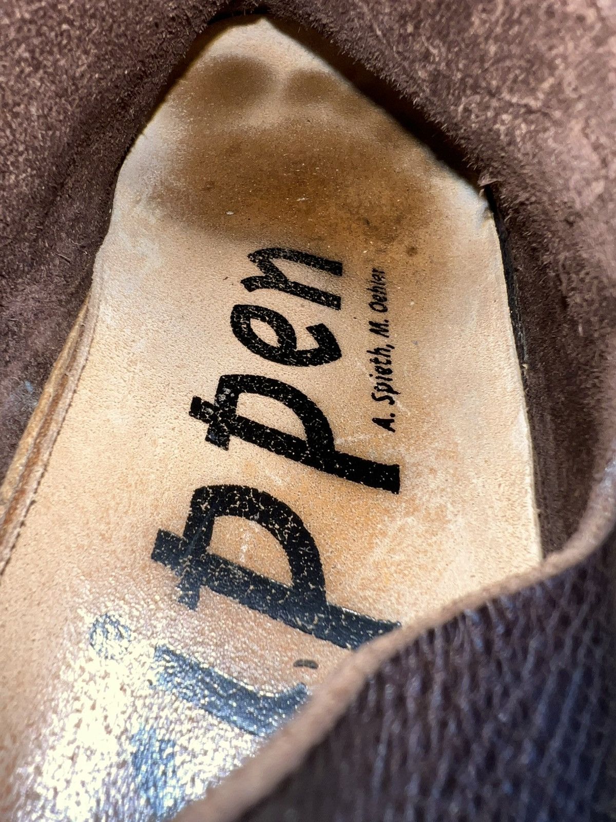 Trippen Trippen Leather Women's Brown Flat Shoes Size EU 38 / US 7 Size US 8 / IT 38 - 13 Thumbnail