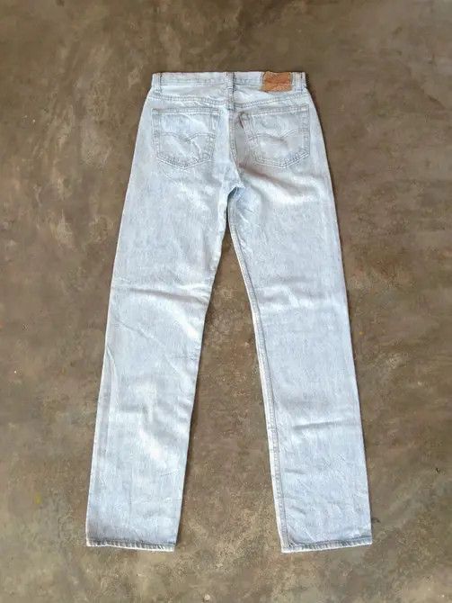 Levi's × Vintage 1989 Vintage Levis 501 Made In USA Jeans 29x33 Size US 29 - 2 Thumbnail