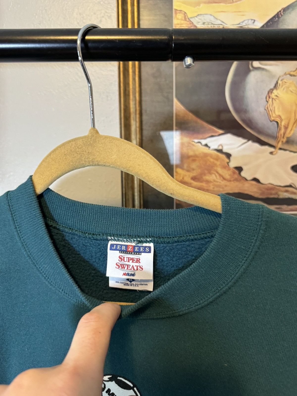 Vintage Vintage 1998 Bowling Sweatshirt Size US XL / EU 56 / 4 - 4 Thumbnail
