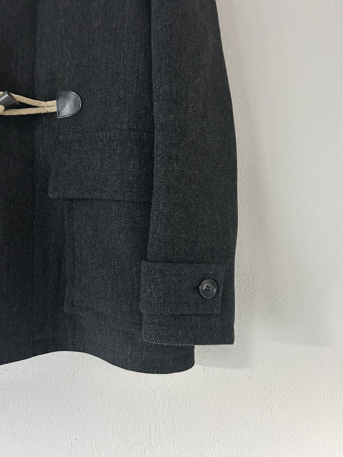 Prada Prada Wool Duffle Coat with Hood and Rope Toggle Details Size US M / EU 48-50 / 2 - 6 Thumbnail