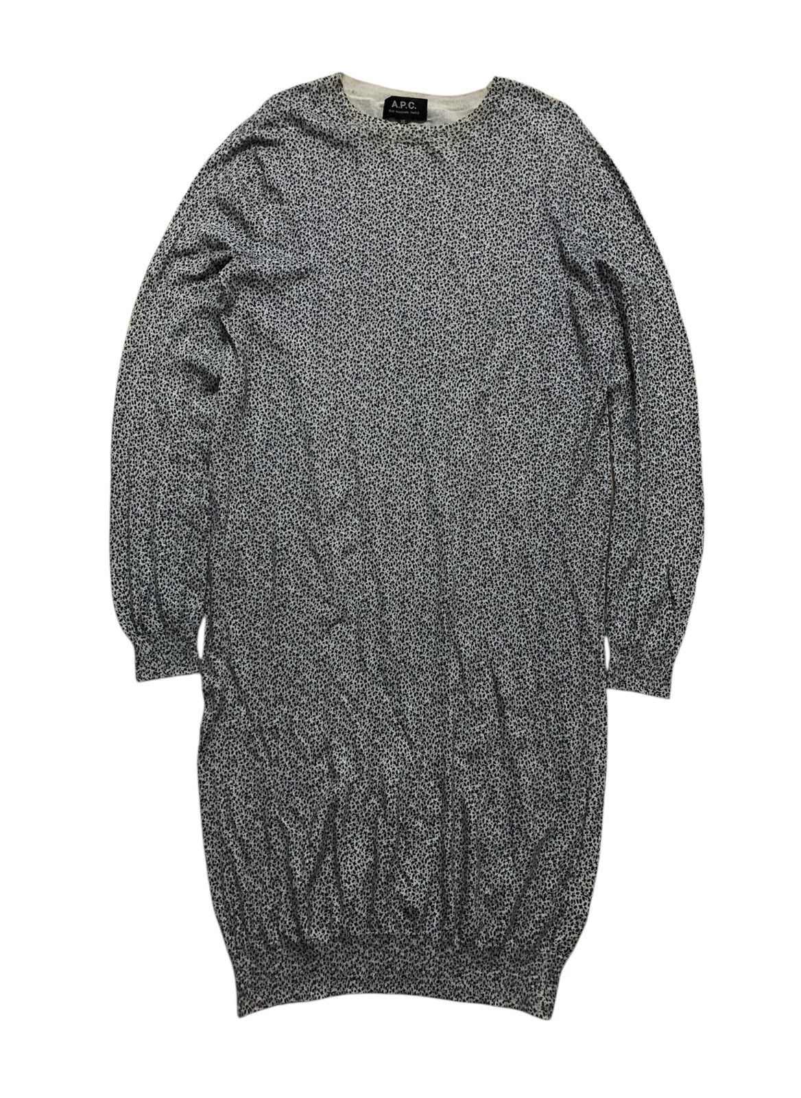 A.P.C. Vtg A.p.c Rue Madame Paris Leapord Shirt Size S / US 4 / IT 40 - 1 Thumbnail