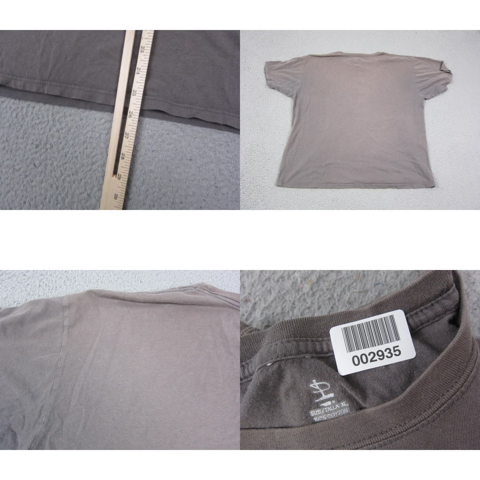 Vintage Pink Floyd Shirt Mens XL Gray The Dark Side of the Moon Y2K Vintage 9001 Size US XL / EU 56 / 4 - 8 Thumbnail