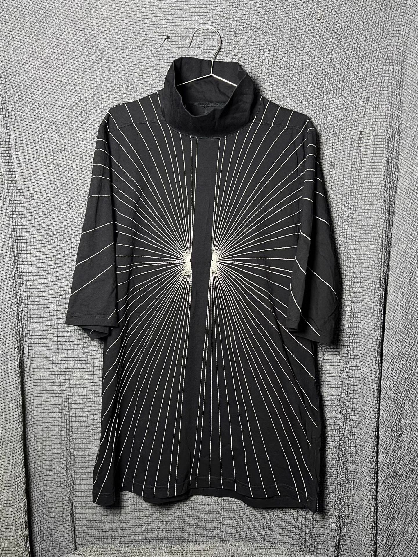 Rick Owens Rick Owens 17ss Mainline Ray Turtleneck Short Sleeve Tee Size US M / EU 48-50 / 2 - 1 Thumbnail