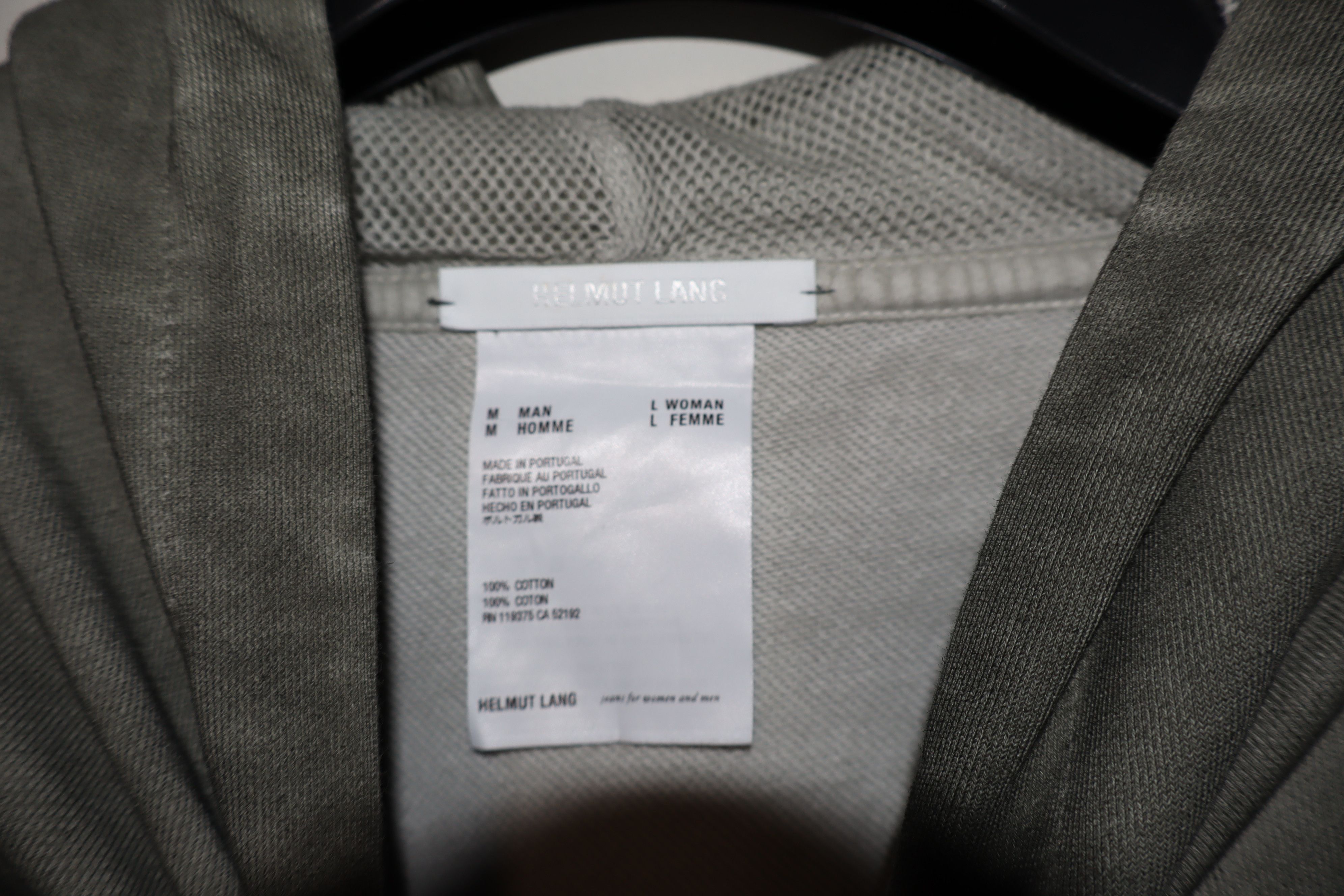 Helmut Lang Tie dye effect hoodie Size US M / EU 48-50 / 2 - 5 Thumbnail