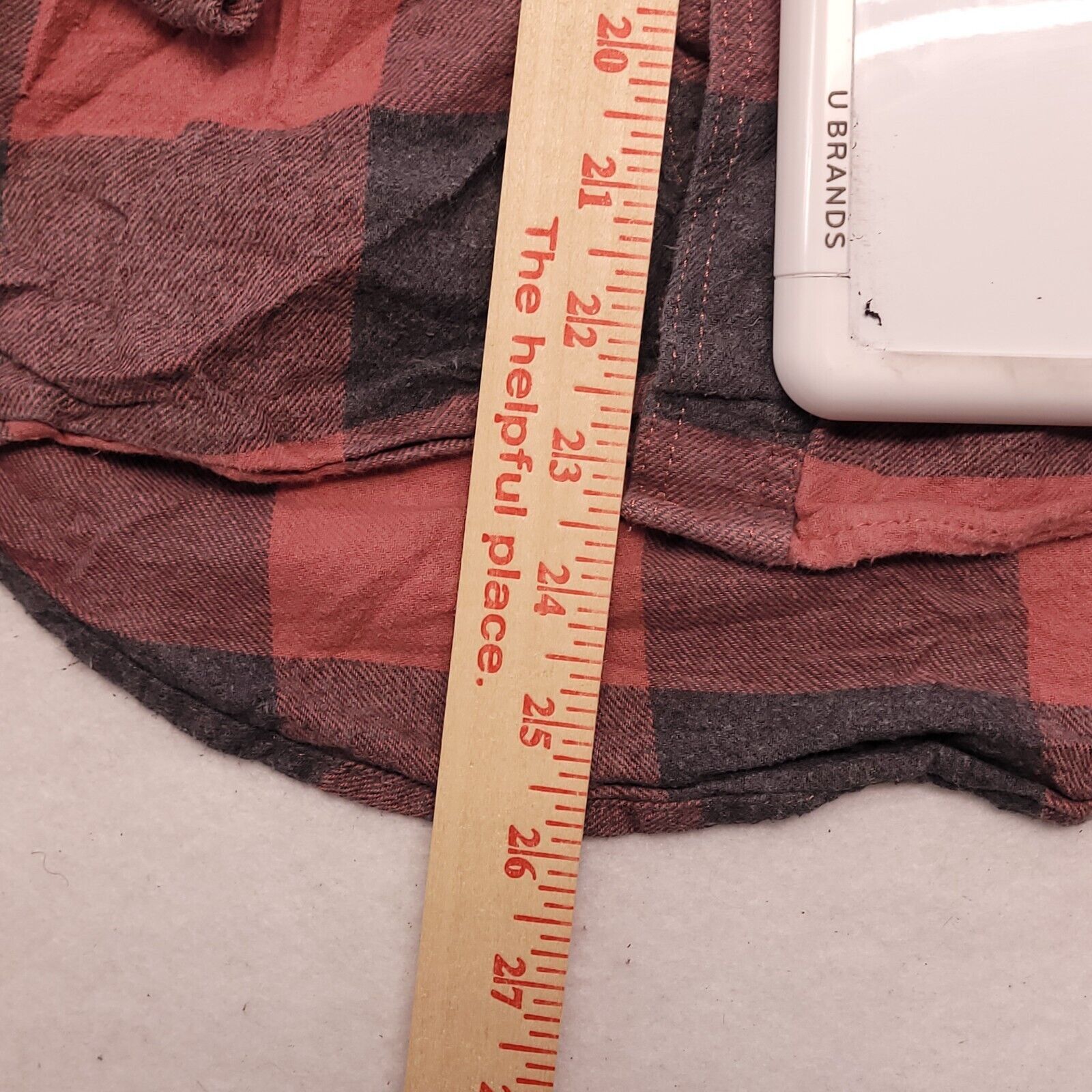Old Navy Old Navy Buffalo Check Flannel Shirt Mens Size Large L Red Size US L / EU 52-54 / 3 - 8 Thumbnail