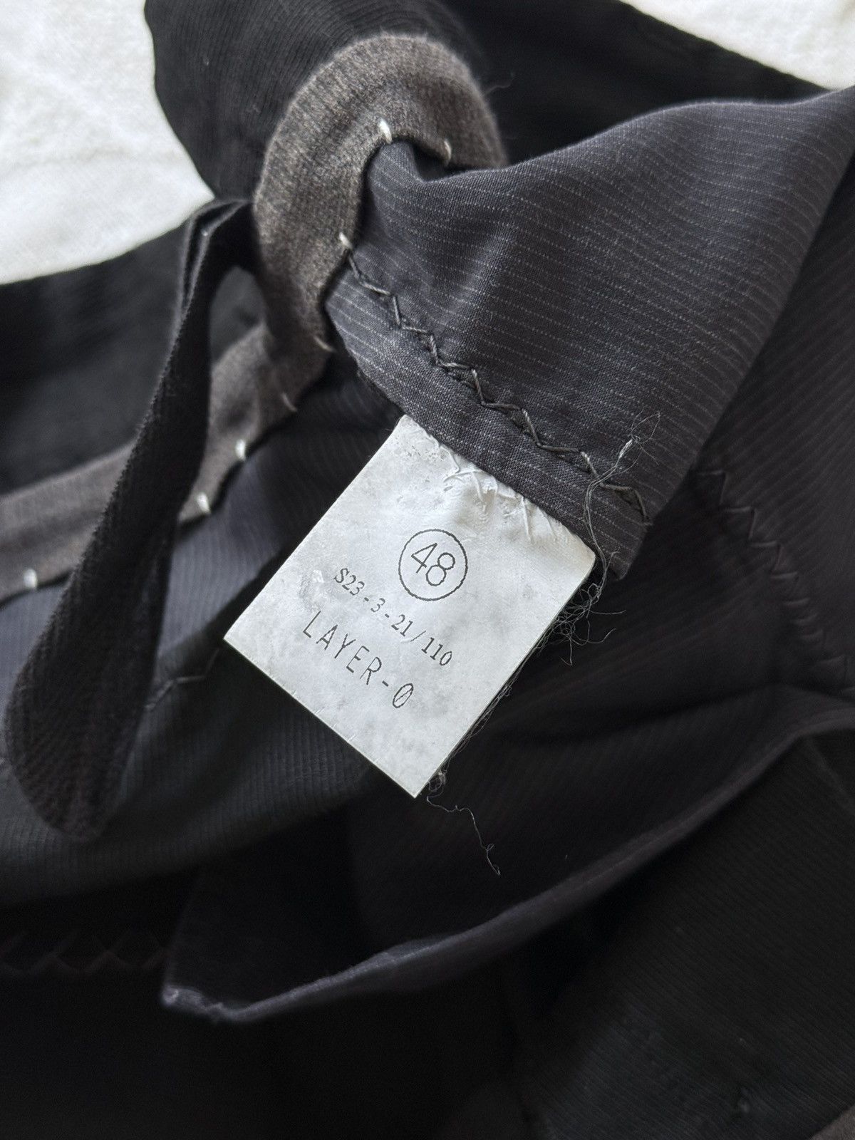 Layer-0 Layer-0 Black Cotton Pants Size US 32 / EU 48 - 13 Thumbnail