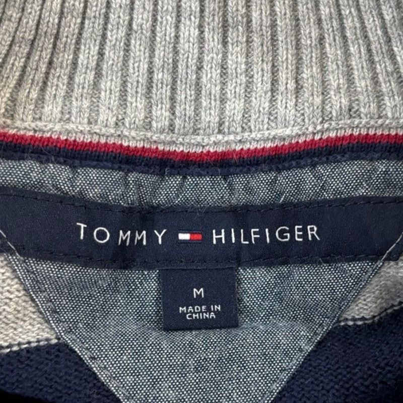 Tommy Hilfiger Tommy Hilfiger Sweater Gray Size Medium Size US M / EU 48-50 / 2 - 3 Thumbnail
