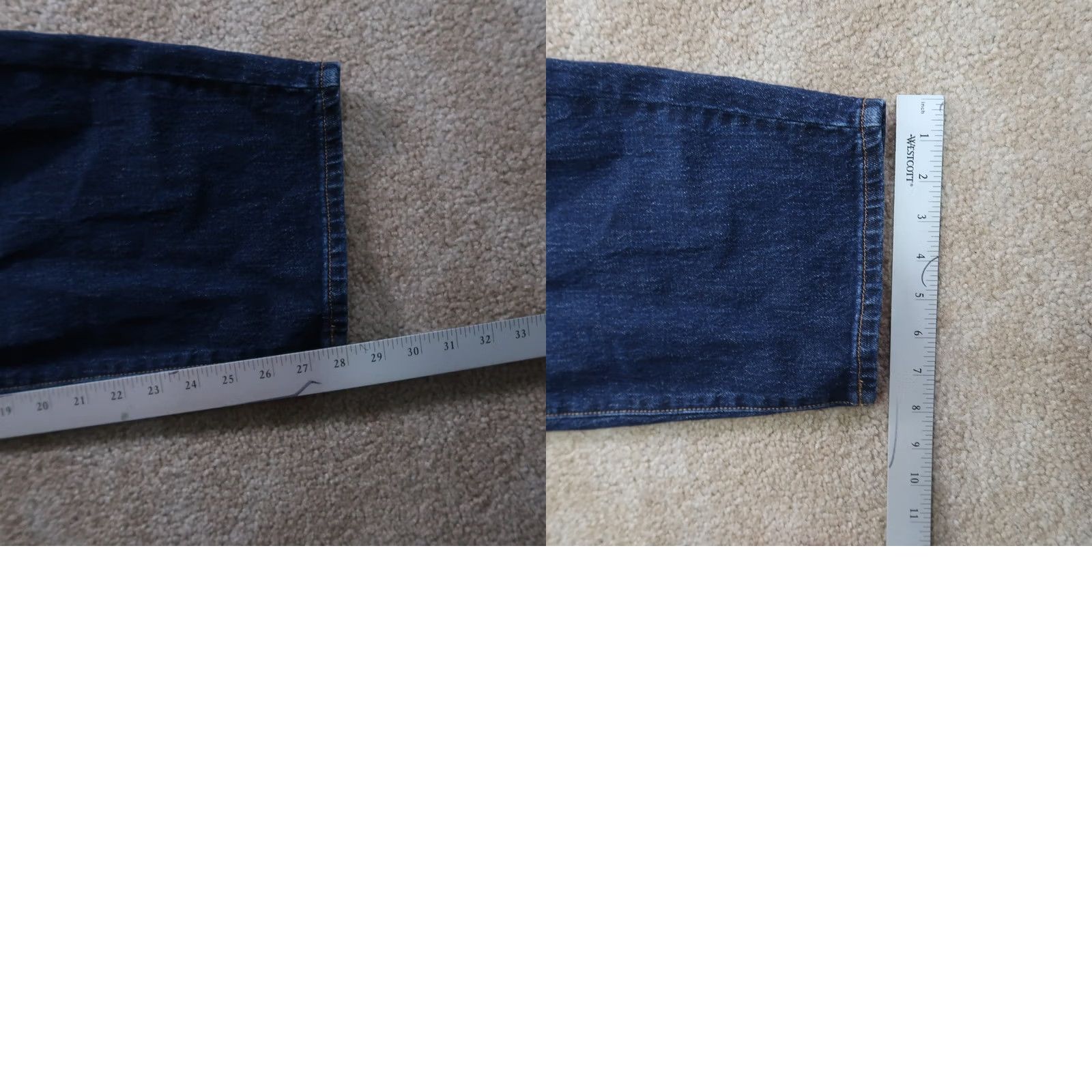 Silver Jeans Co. VINTAGE Silver Jeans Womens 20W x 28S High Rise Slim Straight Jeans Blue Denim pants Stretch 5-Pocket Womens Size 42" / US 20 - 9 Thumbnail