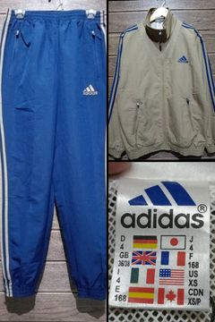 Brown Vintage Adidas Jacket