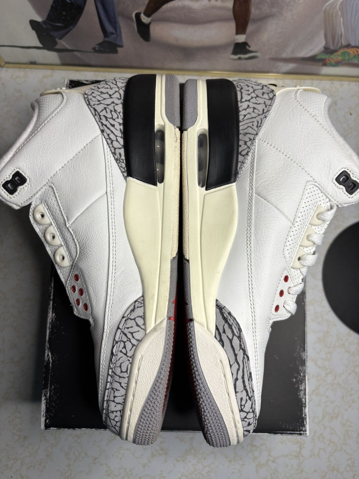 Jordan Brand Jordan Retro 3 ‘white cement reimagined’ Size US 10 / EU 43 - 3 Thumbnail