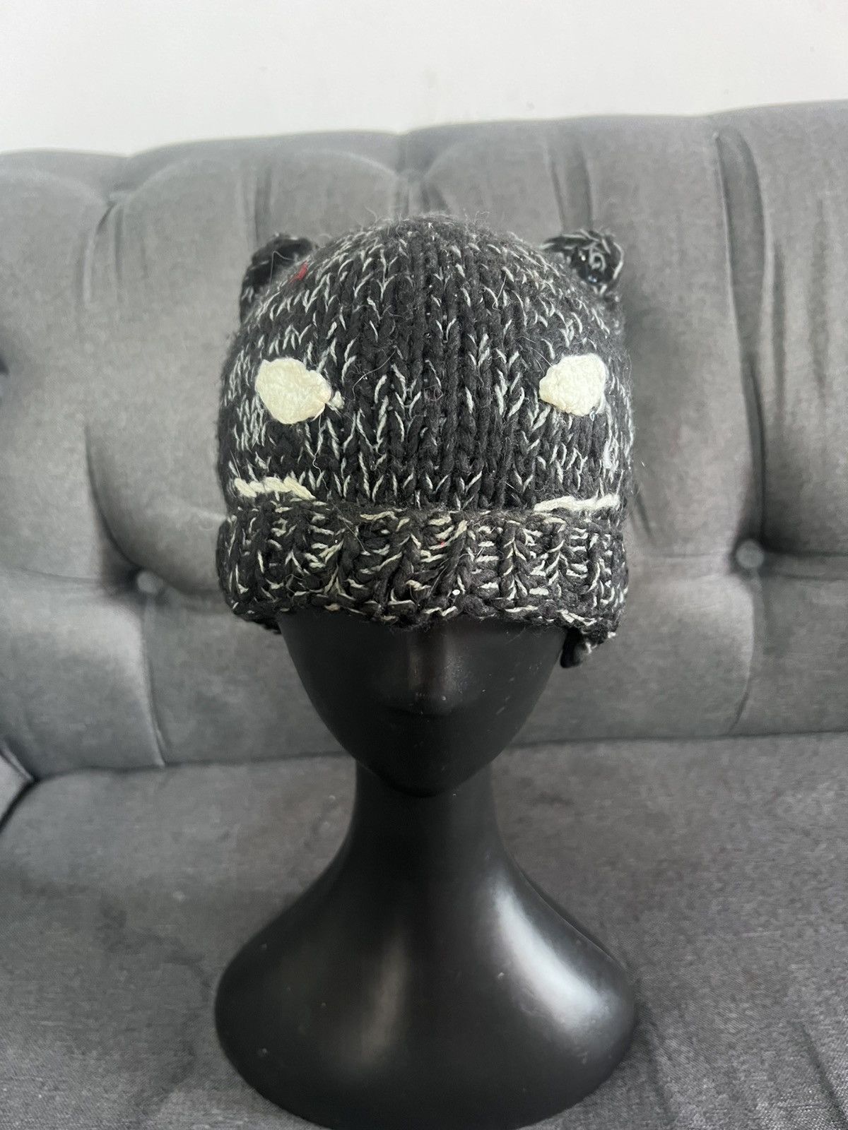 Japanese Brand beanie hat Size ONE SIZE - 1 Thumbnail
