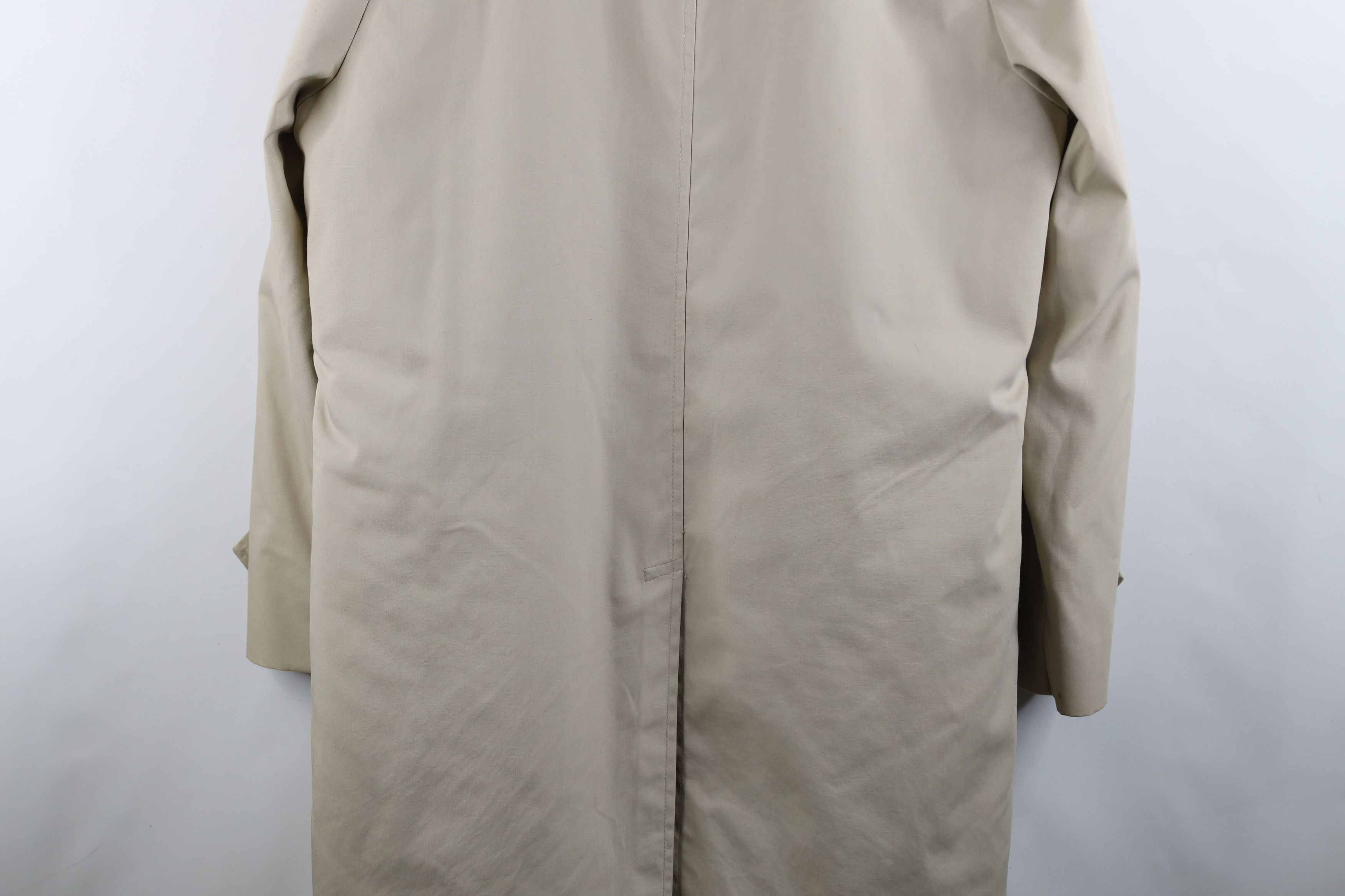 Vintage Vintage 70s Streetwear Button Trench Coat Rain Jacket USA Size US XL / EU 56 / 4 - 14 Thumbnail