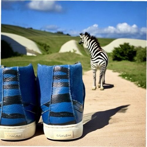 ✨美品✨ COACH X JEAN-MICHEL BASQUIAT スニーカー COACH® Outlet | Coach X Jean Michel Basquiat Clip Low Top