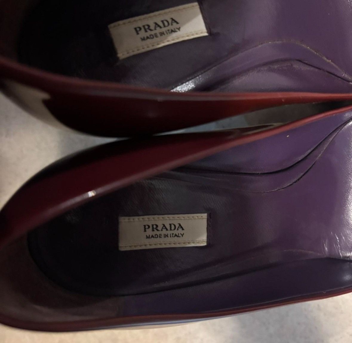 Prada × Vintage vintage red prada heels Size US 4.5 / IT 34.5 - 5 Thumbnail