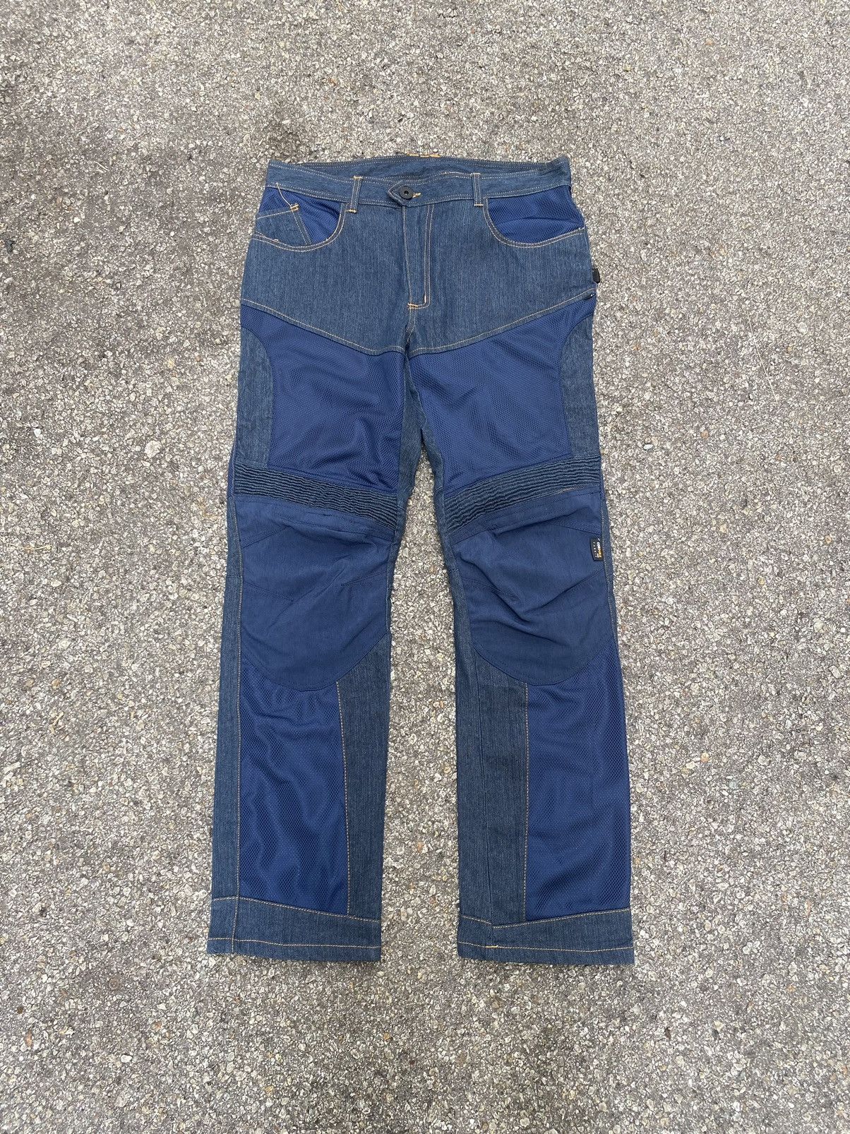 Japanese Brand Fieldcore Biker Tactical Pants Cordura Fabric Size US 33 - 1 Thumbnail