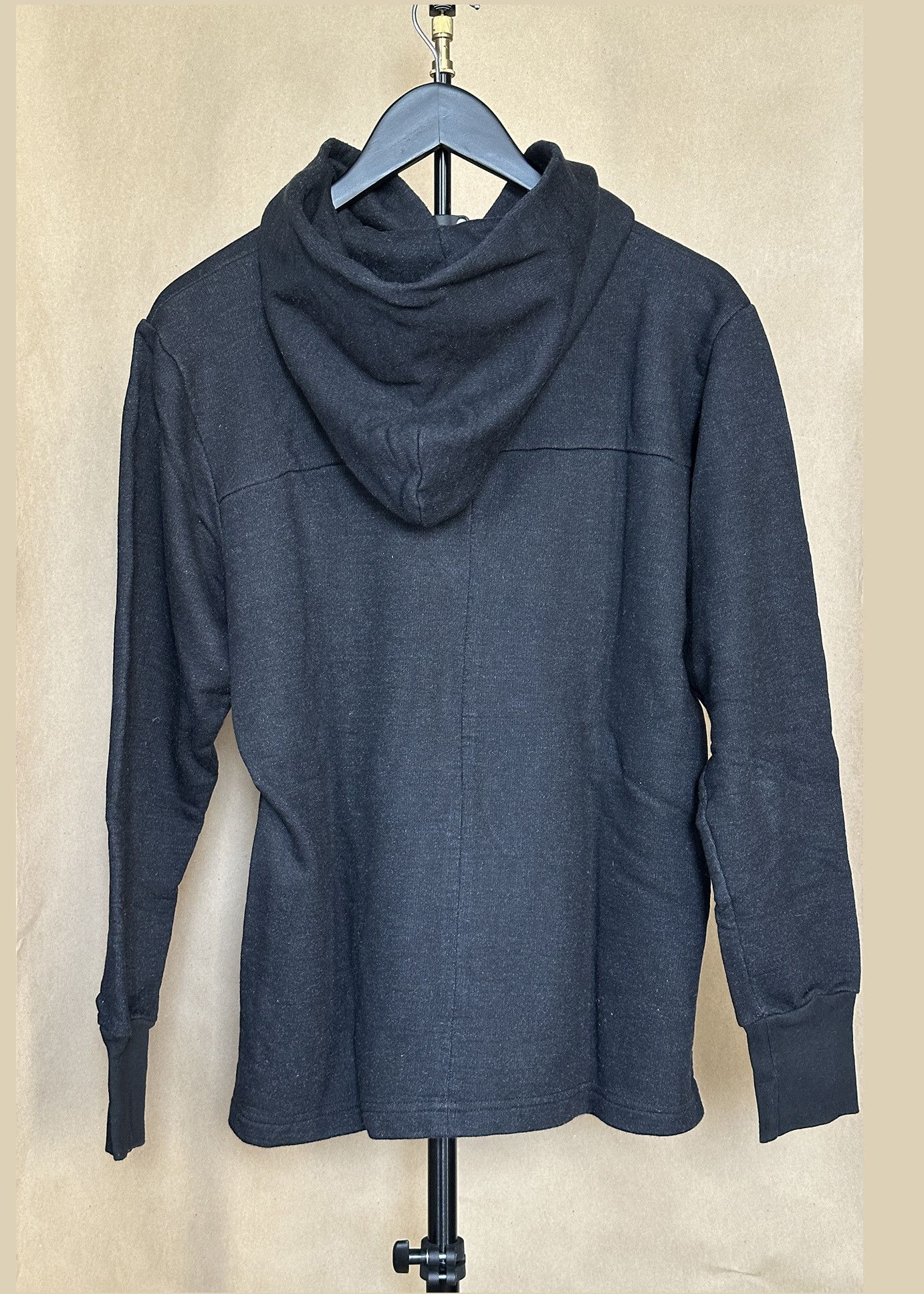 Nomad Nomad Black Bamboo Cotton Hoodie Size US M / EU 48-50 / 2 - 2 Thumbnail