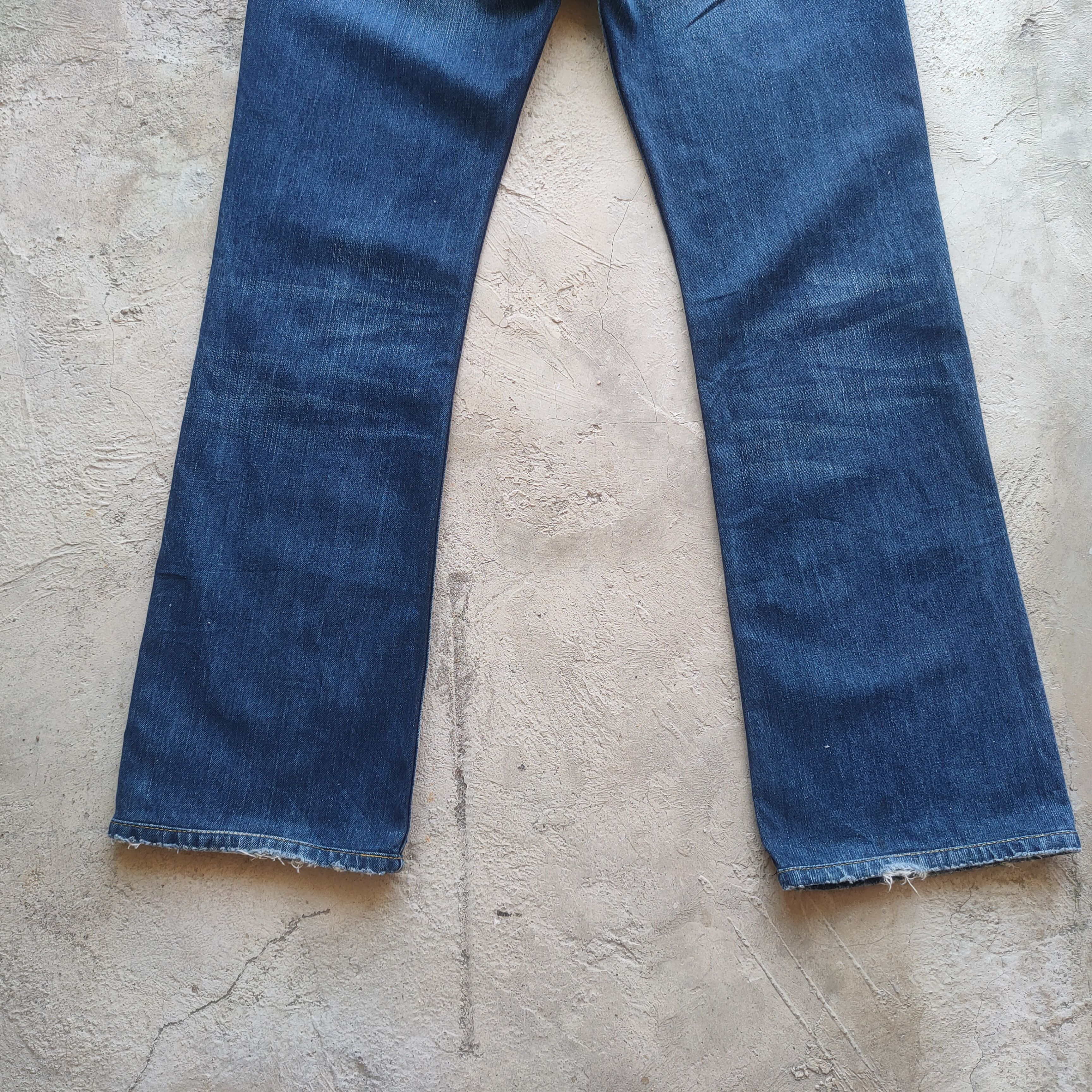 Diesel W30 VINTAGE DIESEL FLARE DISTRESSED JEAN PANTS Size US 30 / EU 46 - 10 Thumbnail