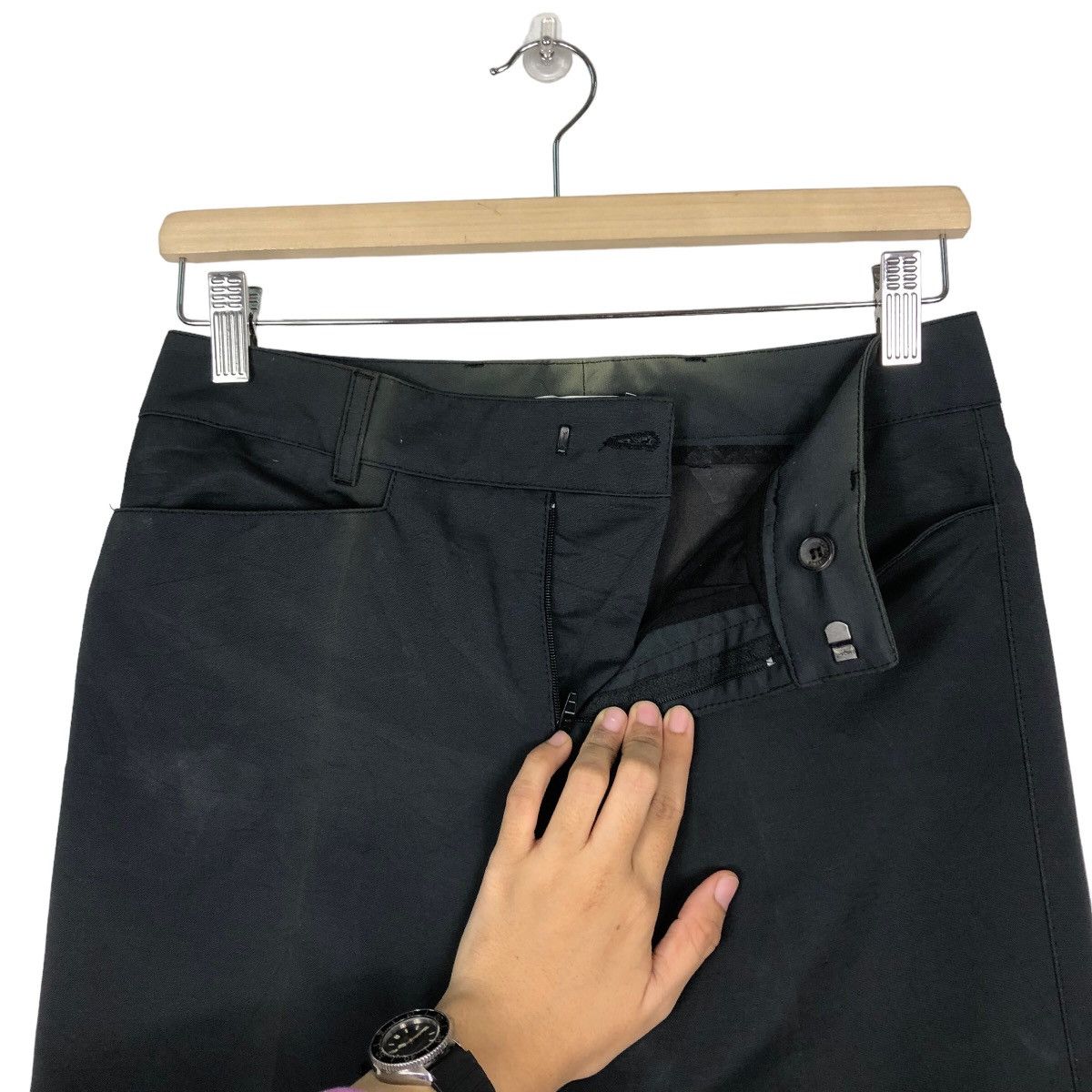 Fendi 🔥Vintage Fendi Pants Bow Cuts Design Casual Wear Sun Faded Size US 28 / EU 44 - 9 Thumbnail