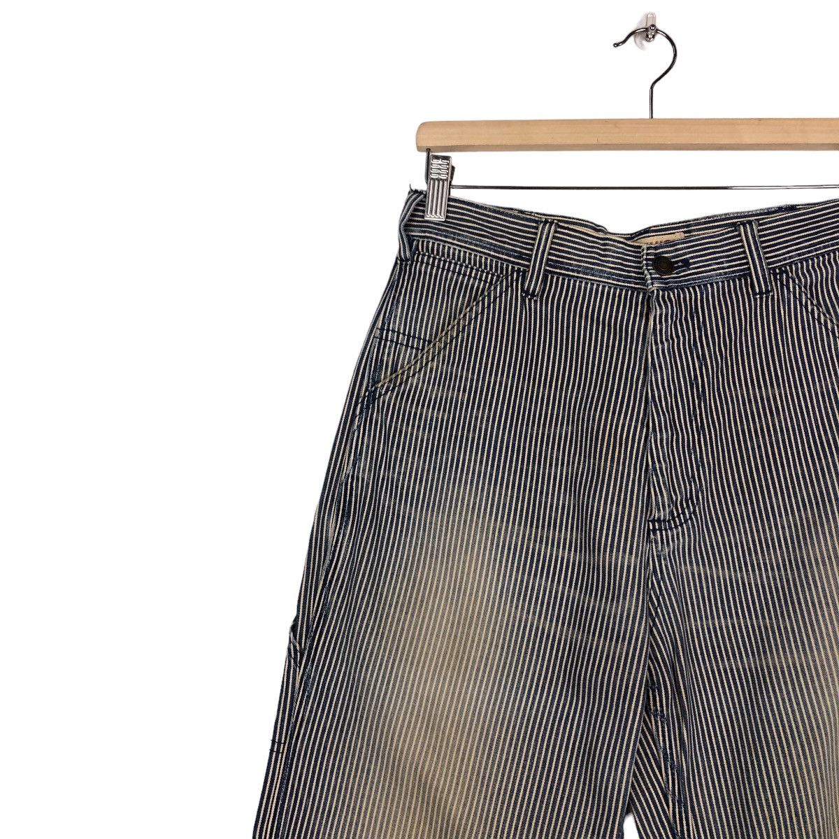 Japanese Brand 🔥Vintage Hickory Chore Denim Smith’s American Issey Miyake Size US 30 / EU 46 - 7 Thumbnail