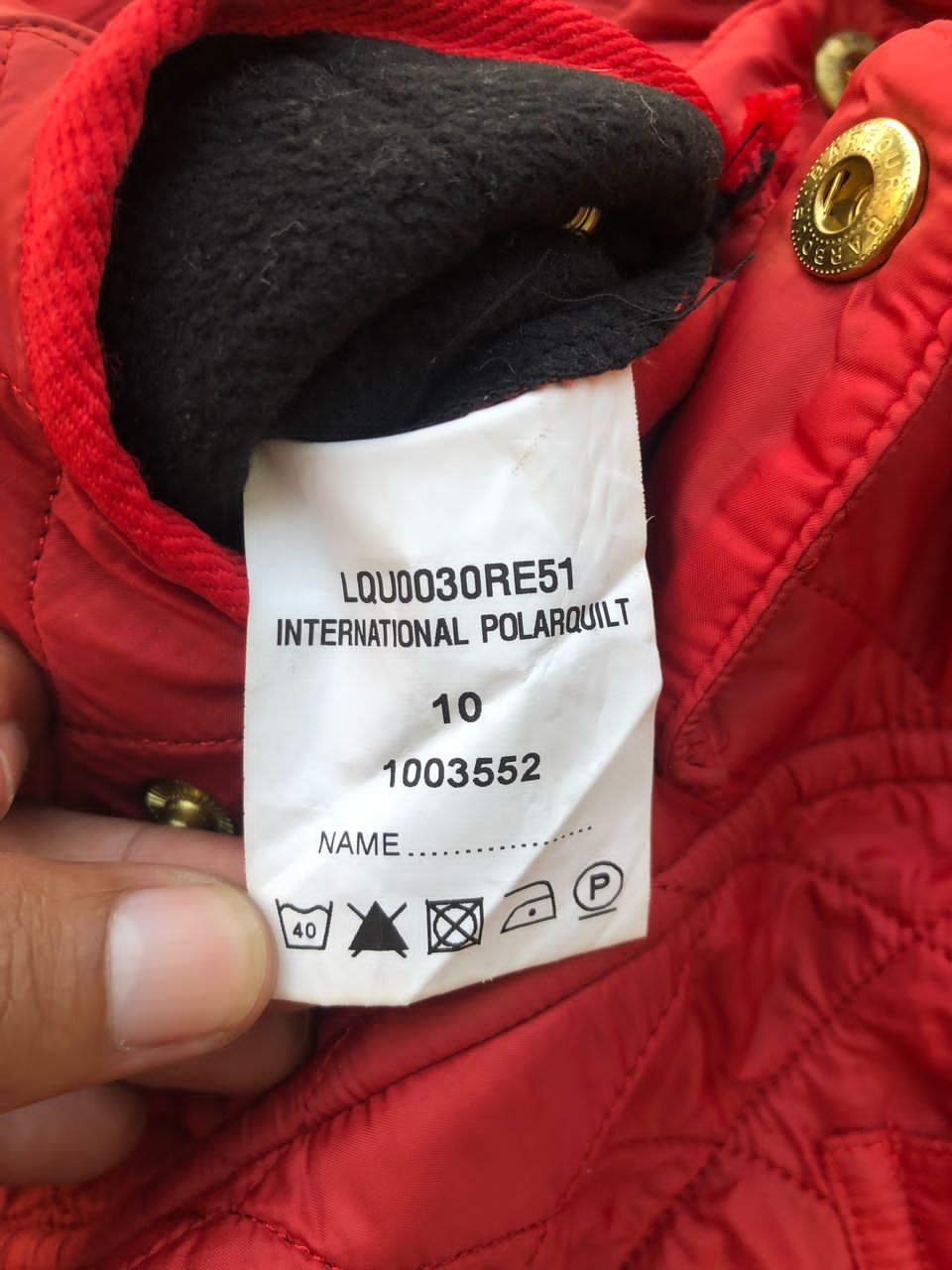 Barbour × Vintage Vintage Barbour Quilted Jacket Size US S / EU 44-46 / 1 - 4 Thumbnail
