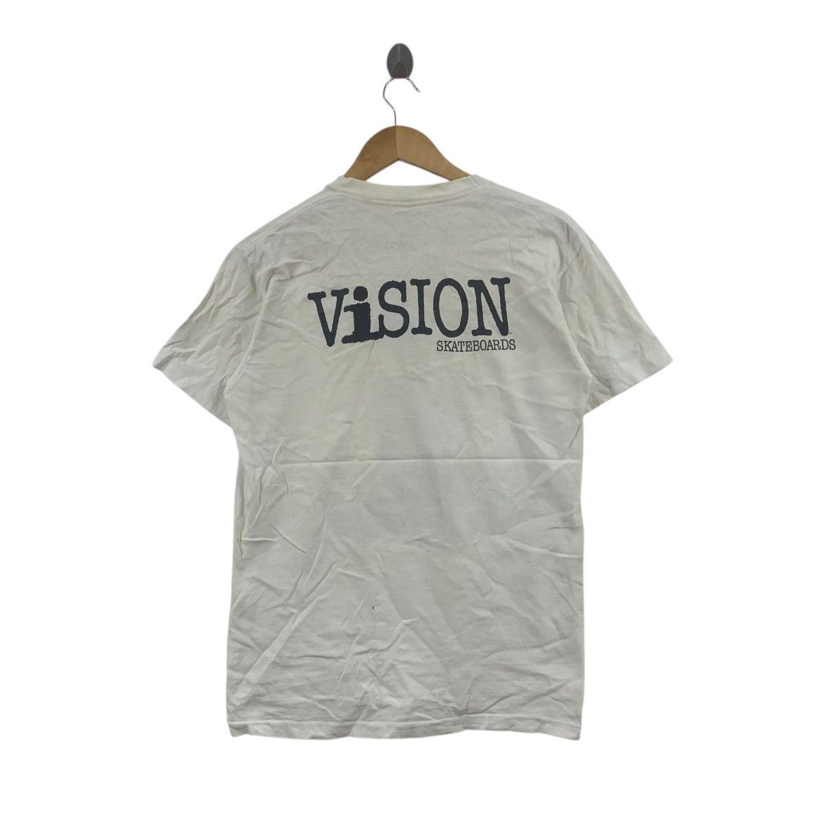 Vision Streetwear Vintage 1988 VISION SKATEBOARD I Skate I Am Tee Shirt Street Size US M / EU 48-50 / 2 - 6 Thumbnail