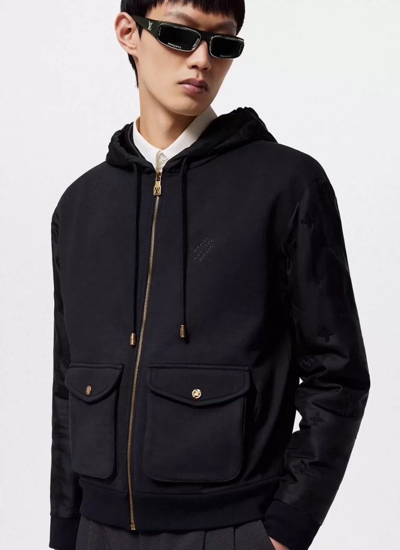 Louis Vuitton Louis Vuitton Fei Dong Co-branded Collection 24 Black logo Size US XL / EU 56 / 4 - 9 Thumbnail