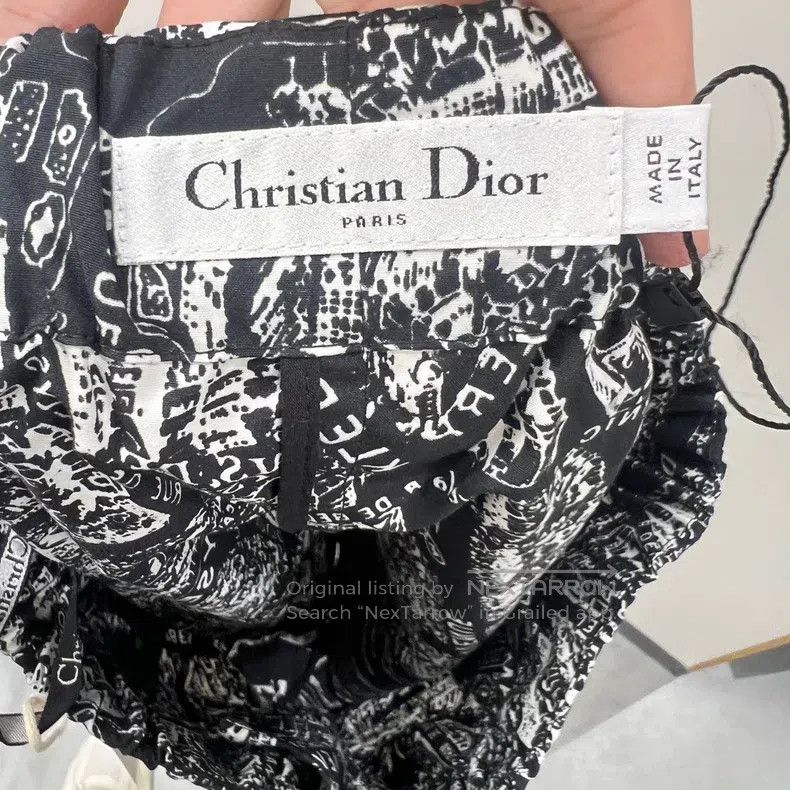 Dior Dior 23 Spring and Summer Paris Map Full Print Shorts Size 25" / US 0 / IT 36 - 3 Thumbnail
