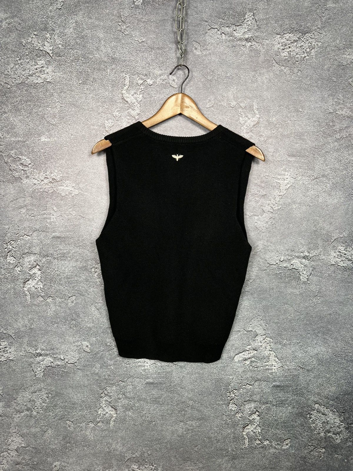 Other Vintage Christian Dior Oversize Cotton Vest With Logo Size S / US 4 / IT 40 - 5 Thumbnail