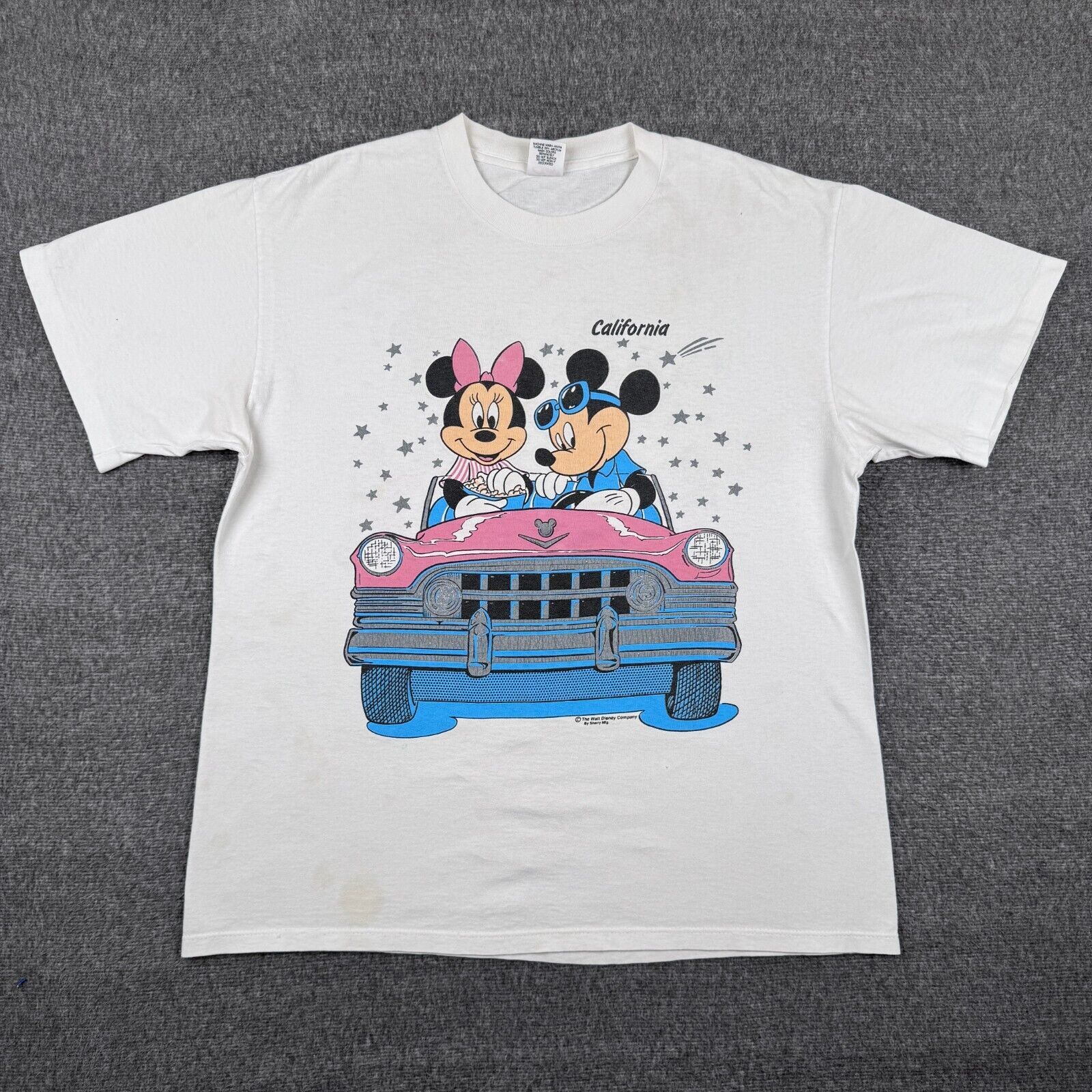 Other Vintage Disney Drive In T-Shirt Men's Large White Minnie 90s Size US L / EU 52-54 / 3 - 2 Thumbnail