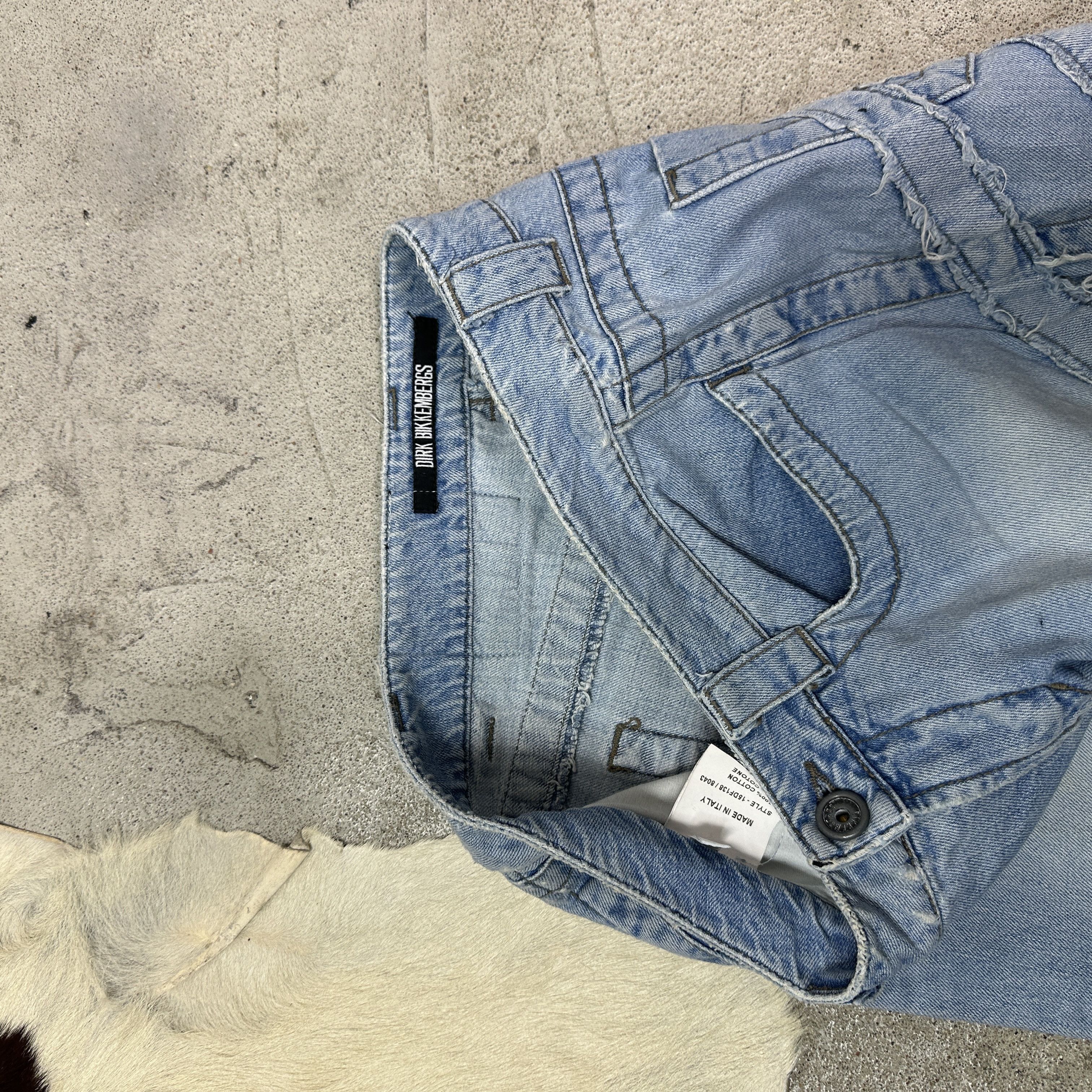 Dirk Bikkembergs Vintage Denim Streetwear Bikkembergs Jeans Y2K Size 25" / US 0 / IT 36 - 7 Thumbnail
