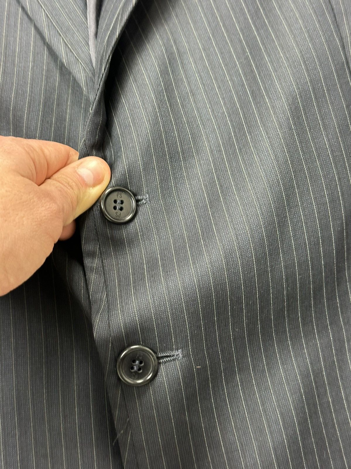 Paul Smith Paul Smith Classic Wool Black Blazer Size 44R - 7 Thumbnail