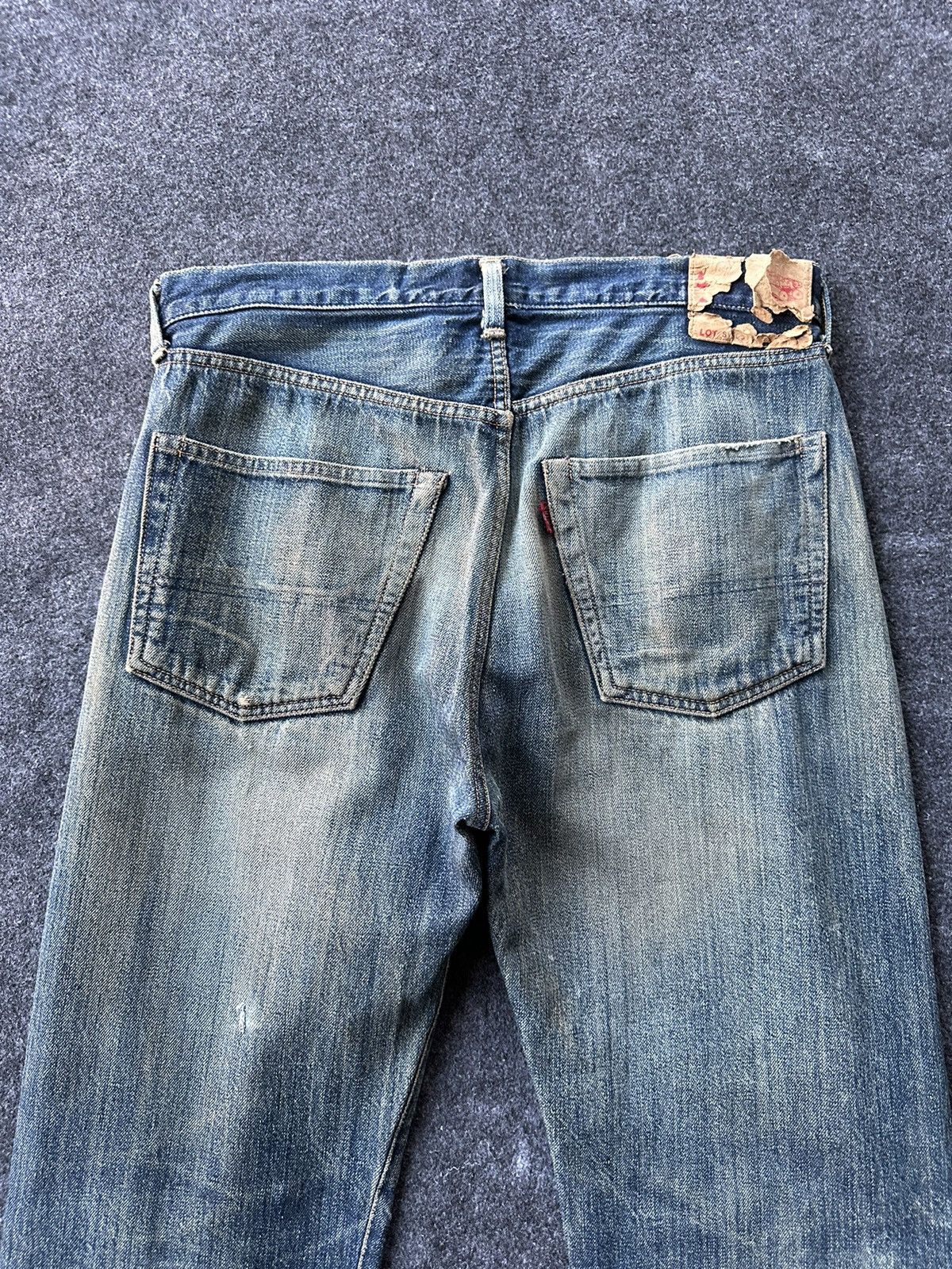 Vintage Smith’s Worn Distressed Rare Denim D141