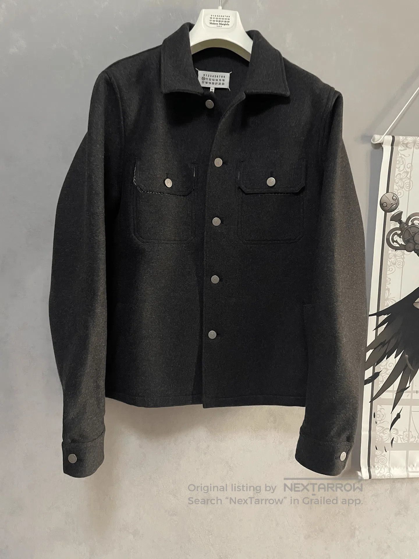 Maison Margiela Maison Margiela Wool Jacket Coat. Size US L / EU 52-54 / 3 - 1 Thumbnail