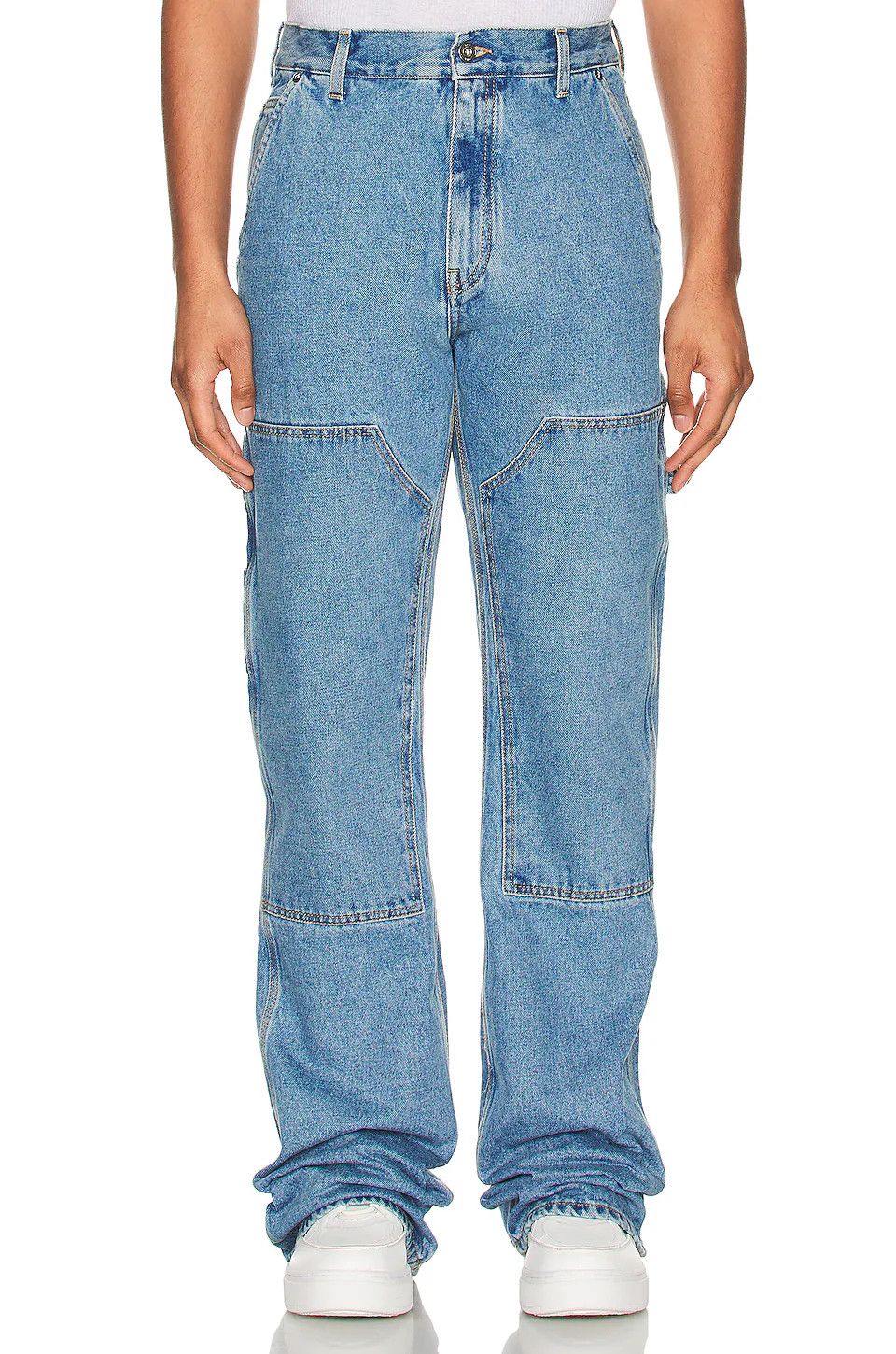 Off-White o1y0225 Denim Pant in Blue Size US 31 - 3 Thumbnail