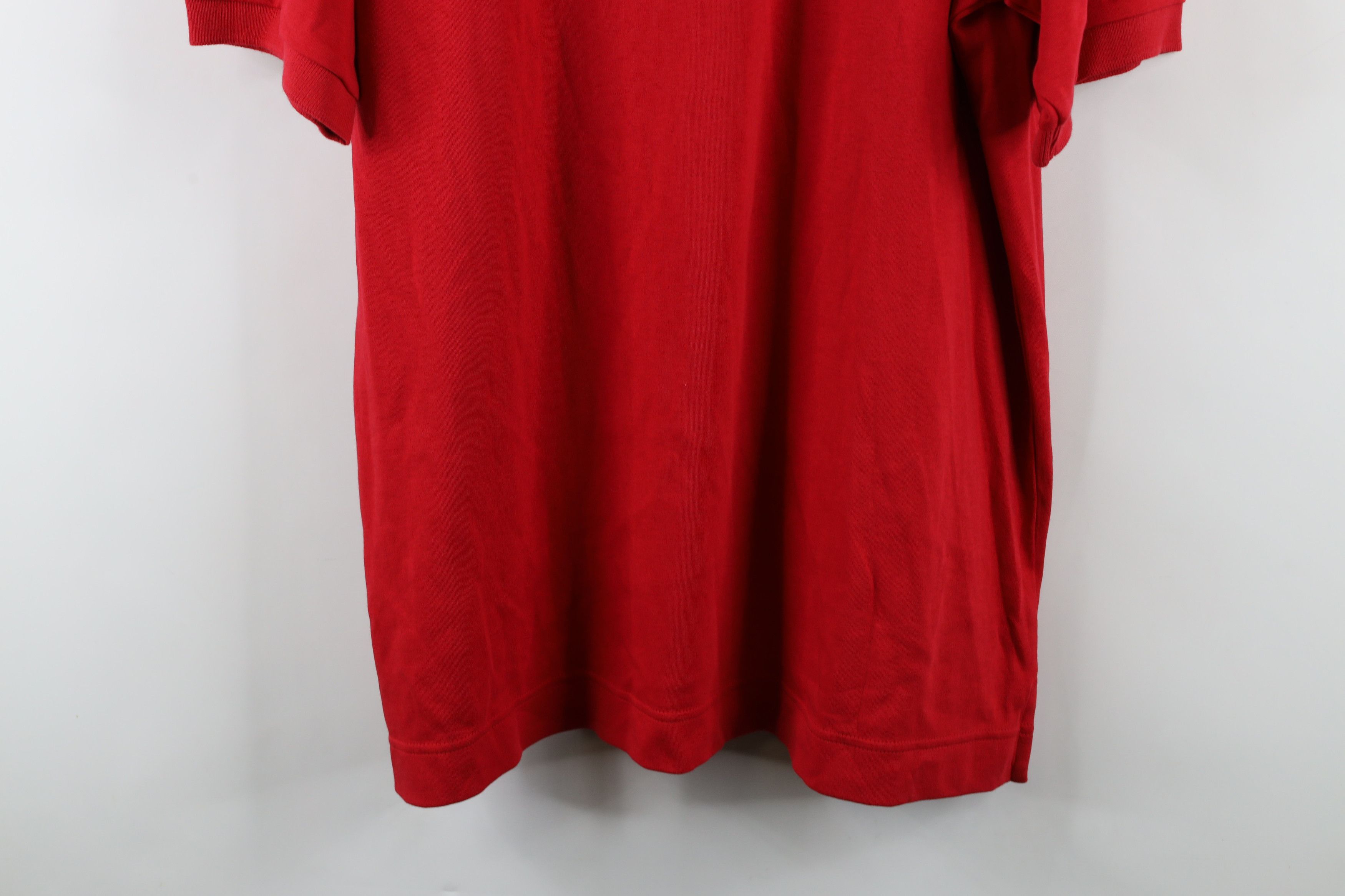 Nautica × Vintage Deadstock Vintage Nautica Sailing Collared Polo Shirt Red Size US XL / EU 56 / 4 - 14 Thumbnail
