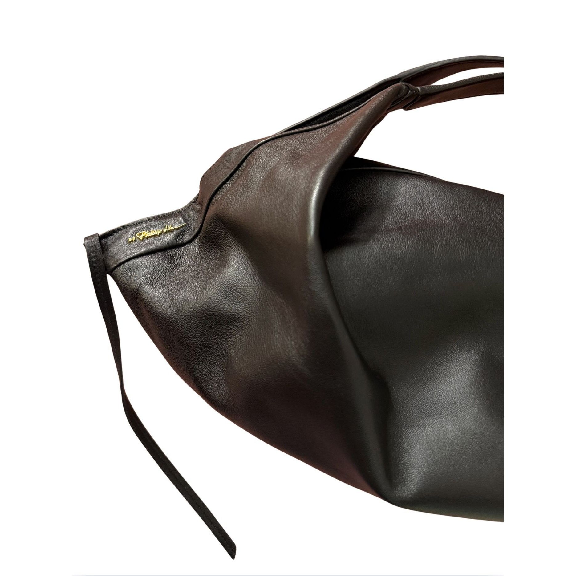 3.1 Phillip Lim 3.1 Phillip Lim Luna Leather Hobo Bag Black NWT $595 Size ONE SIZE - 4 Thumbnail
