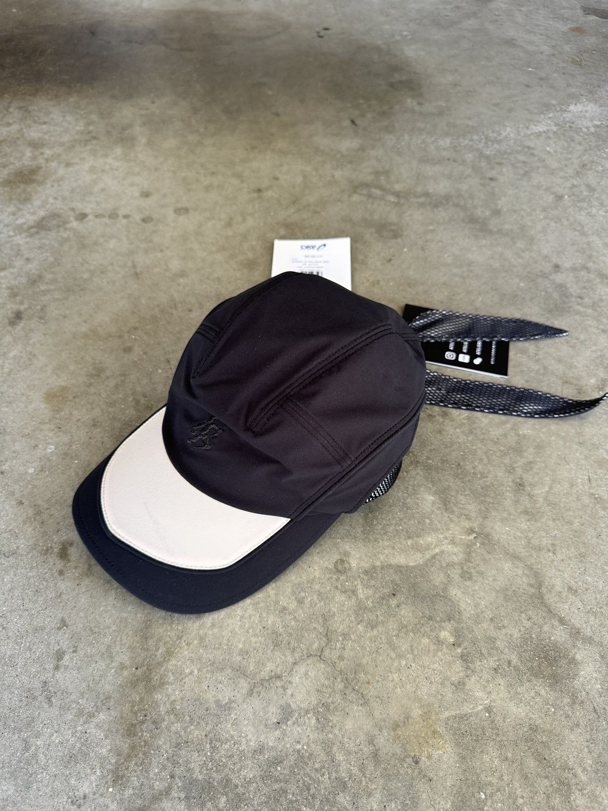 Asics × Kiko Kostadinov DS Asics Kiko Kostadinov Novalis Ormosiancy Hat  Black | Grailed