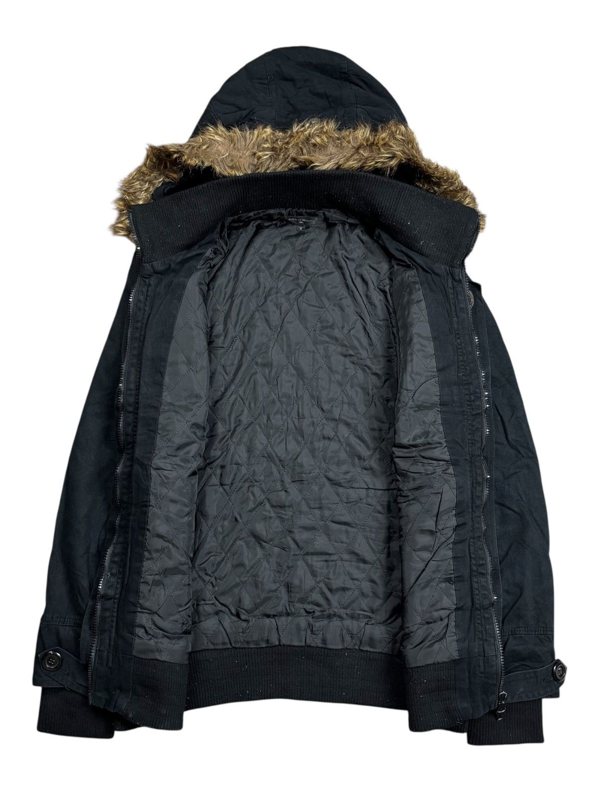 BUFFALO BOBS 2000s In The Attic - Vkei Style Fur Hoodie Jacket Size US M / EU 48-50 / 2 - 2 Thumbnail