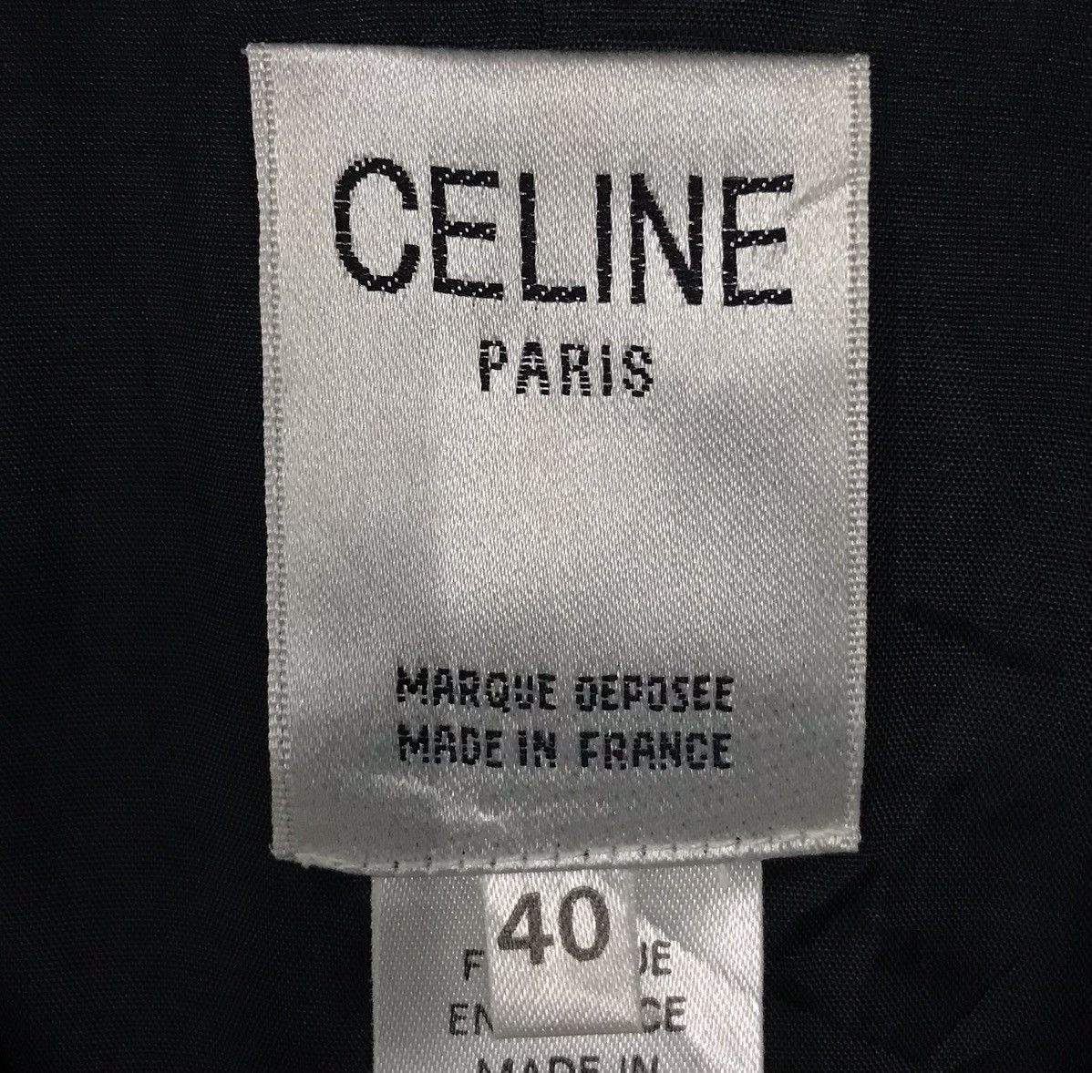 Celine Vintage Celine Made In France Laine Wool Lana Jacket Size US M / EU 48-50 / 2 - 14 Thumbnail