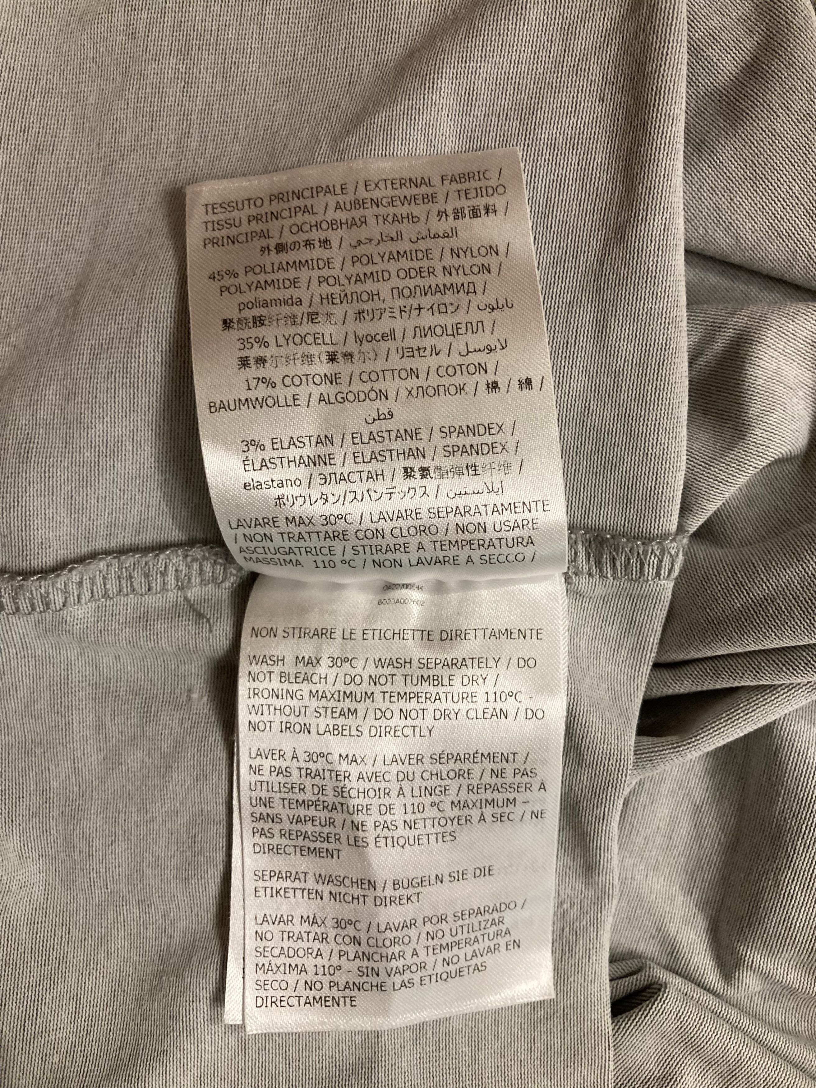 Boggi Boggi Milano BTECH - Basic T-shirt Gray Size US M / EU 48-50 / 2 - 9 Thumbnail