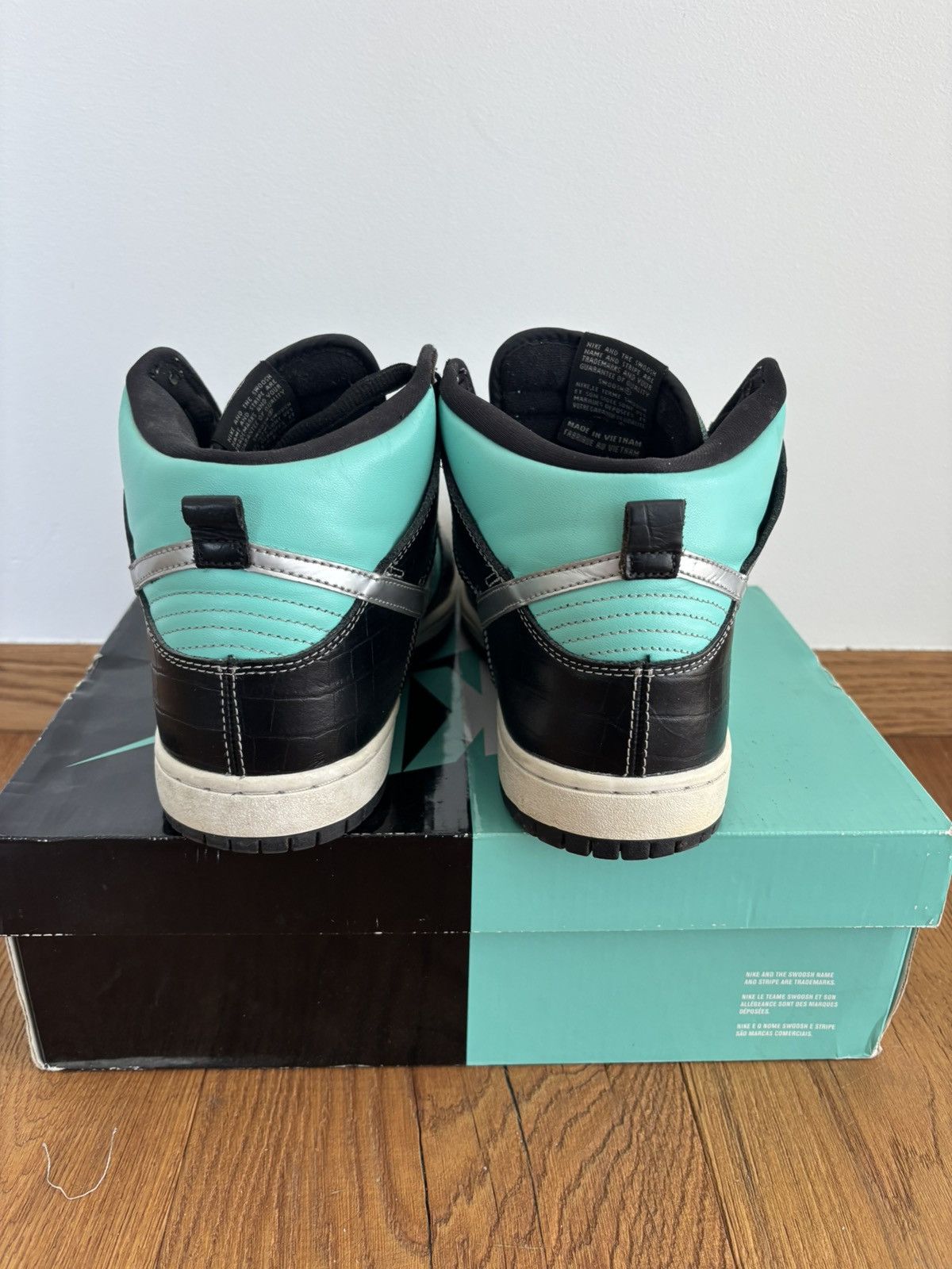 Nike Nike SB Dunk High Diamond Supply Co Size US 9 / EU 42 - 4 Thumbnail
